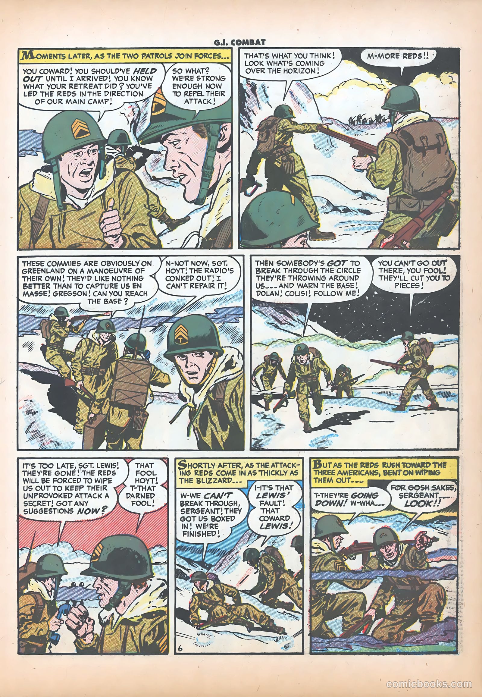 G.I. Combat #36 (1956) — page 23 of 36