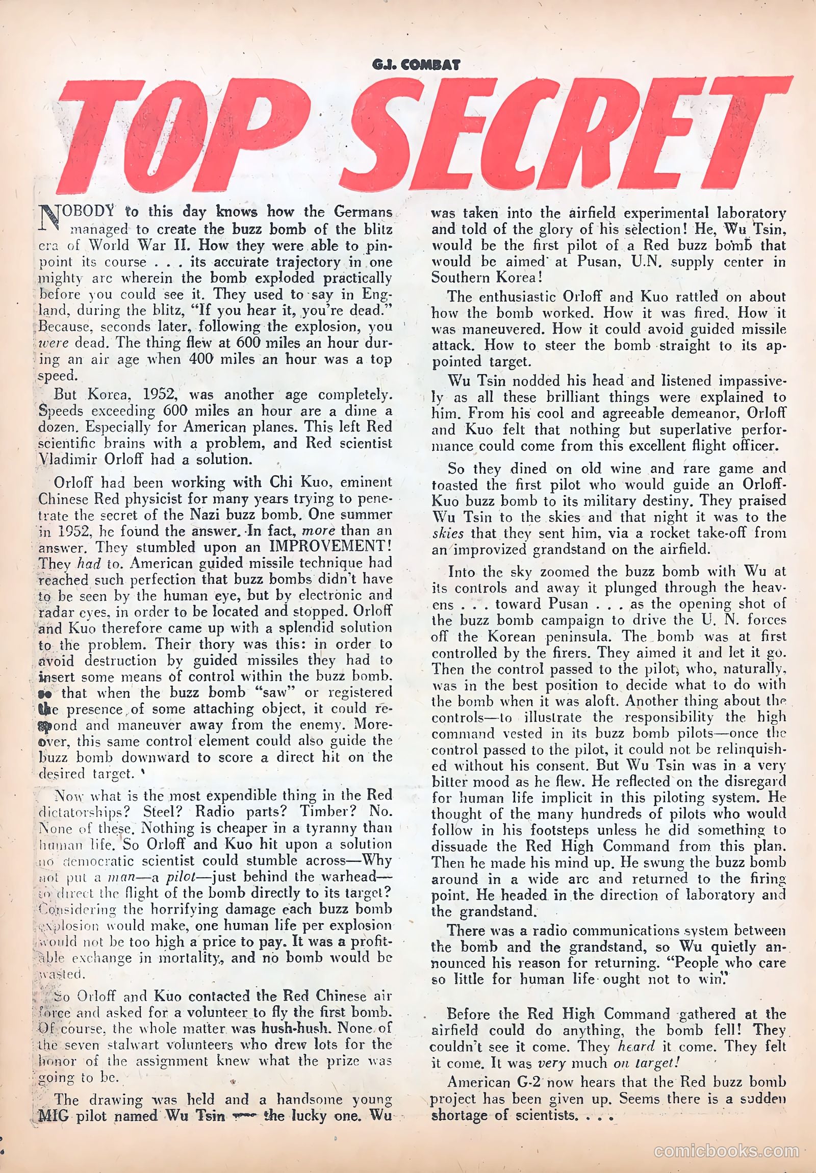 G.I. Combat #36 (1956) — page 26 of 36