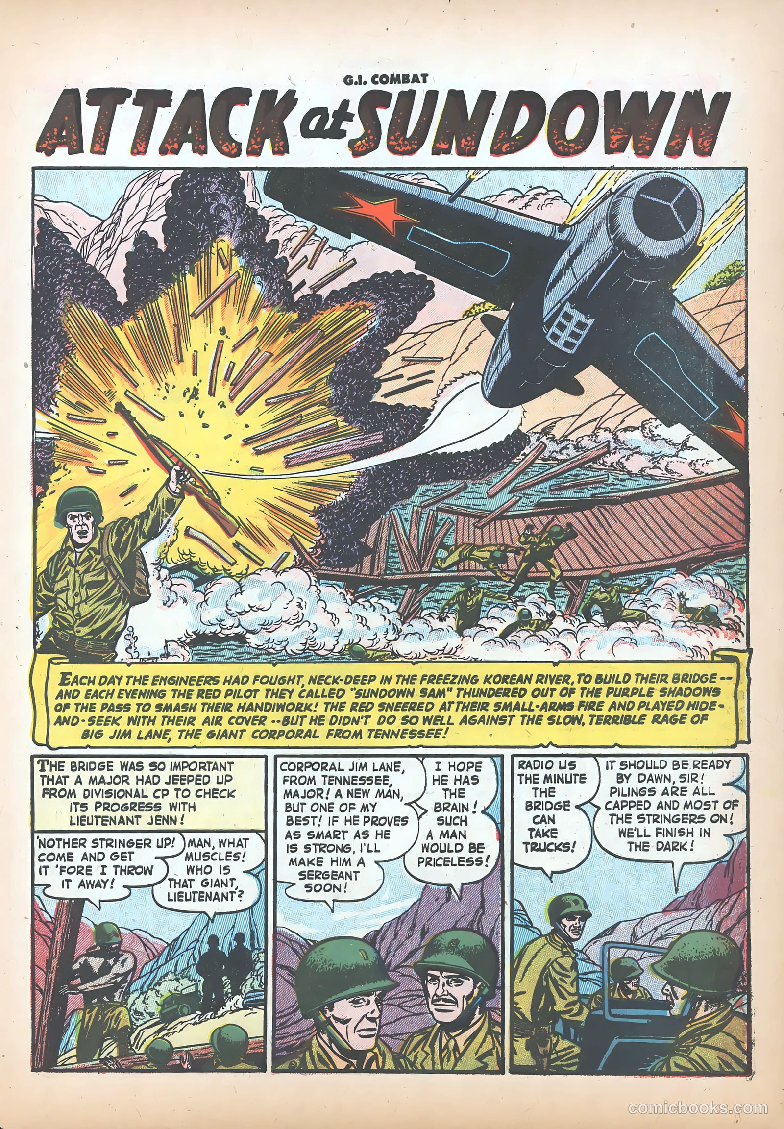 G.I. Combat #36 (1956) — page 27 of 36