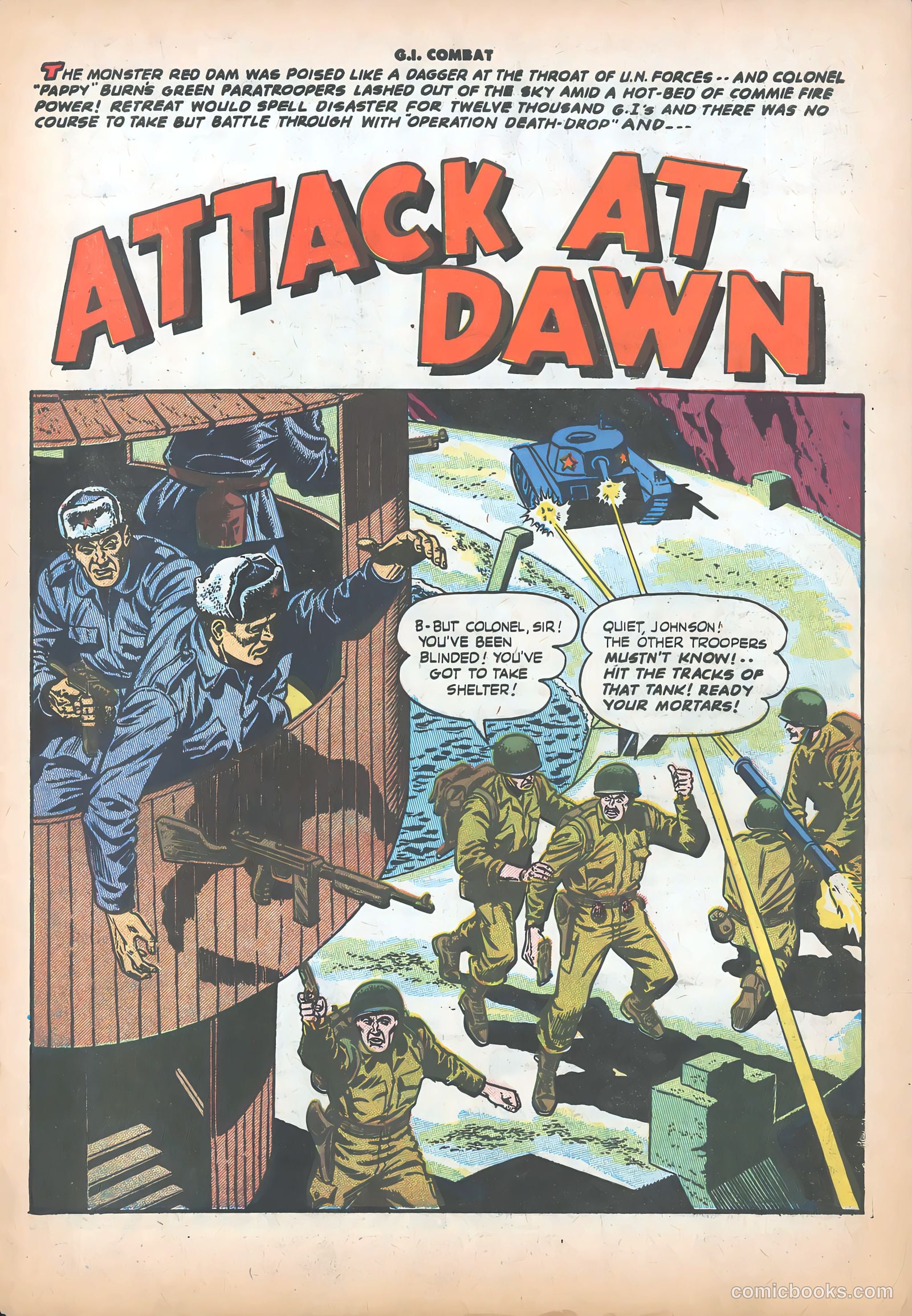 G.I. Combat #37 (1956) — page 3 of 36