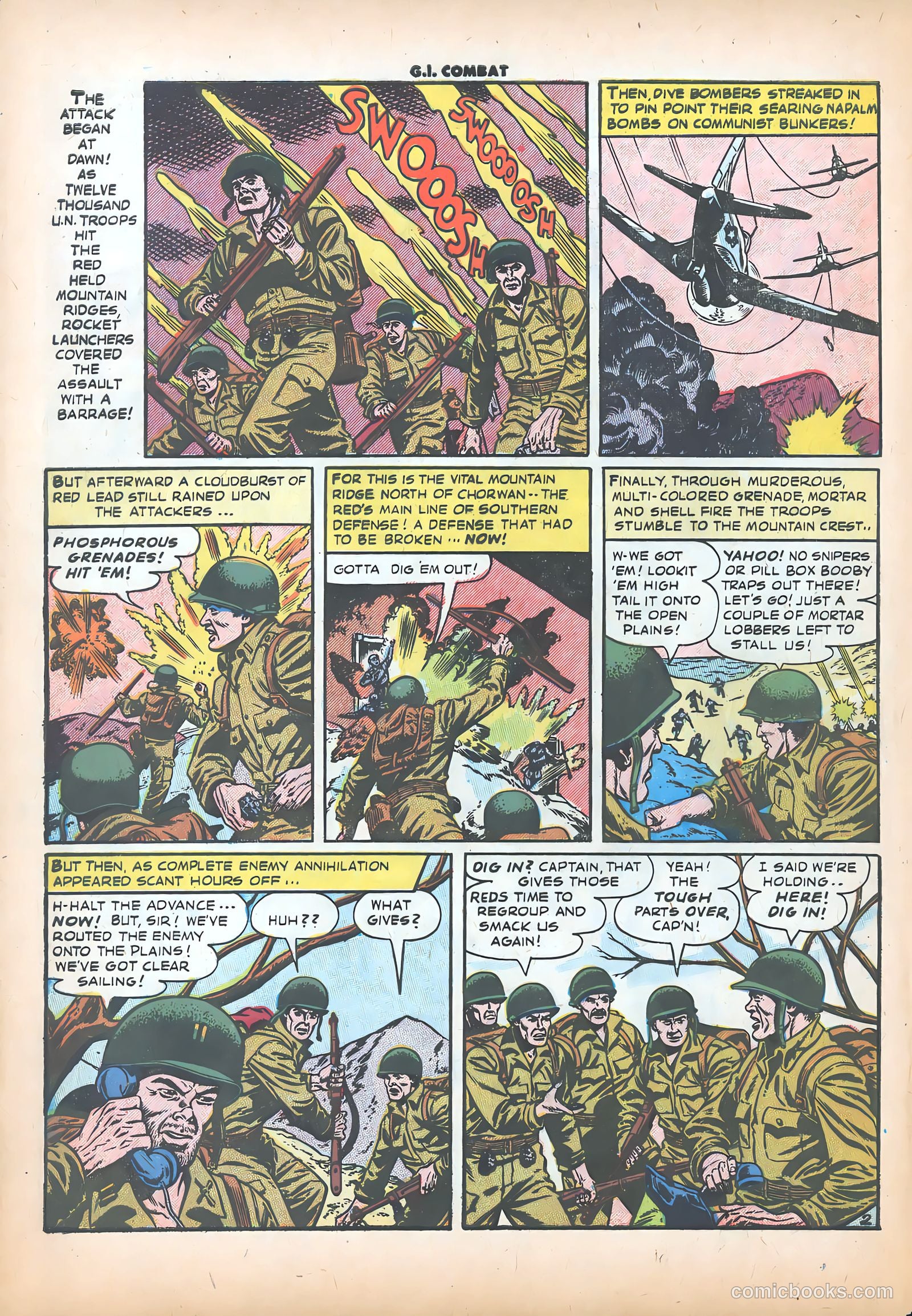 G.I. Combat #37 (1956) — page 4 of 36