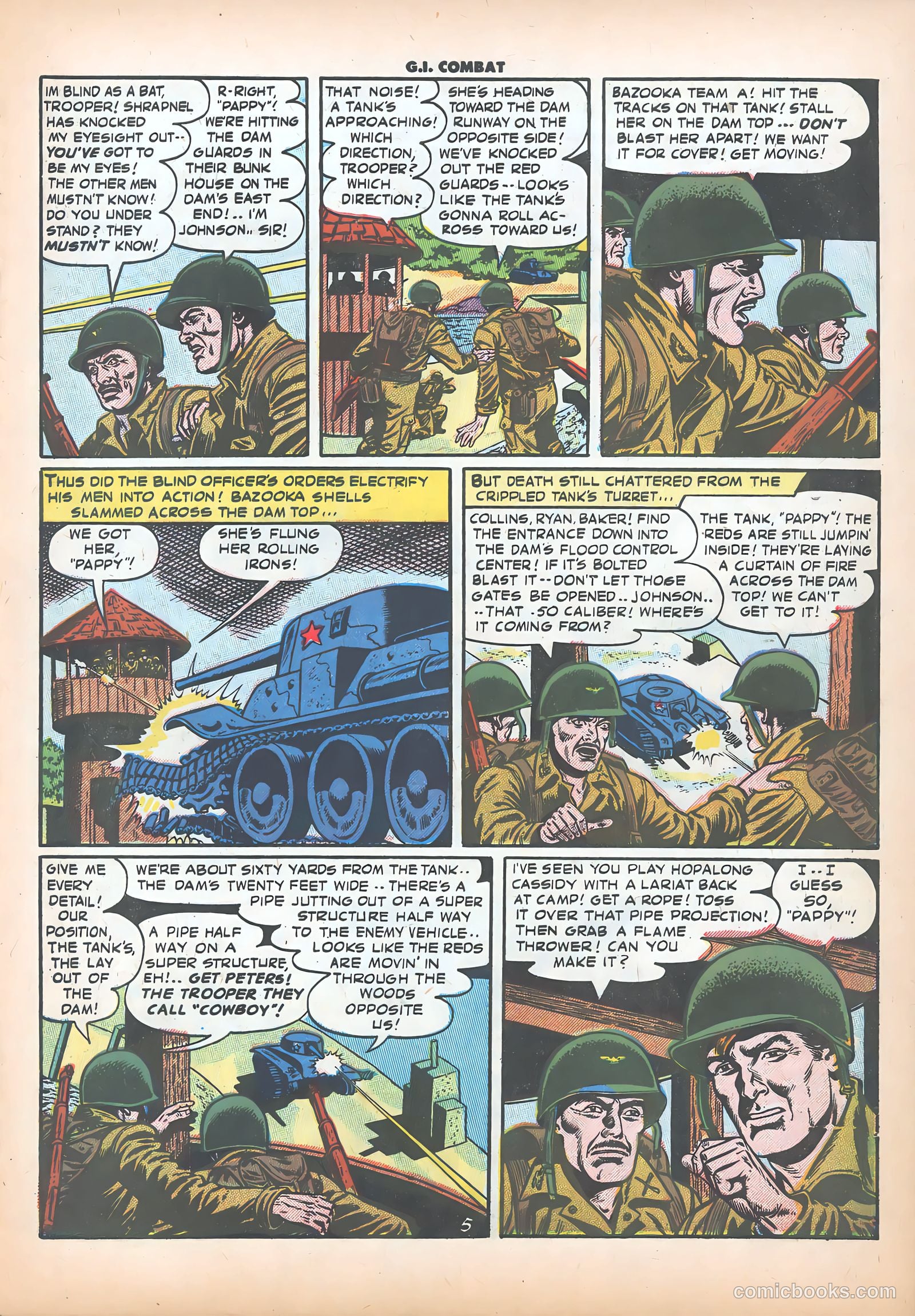 G.I. Combat #37 (1956) — page 7 of 36