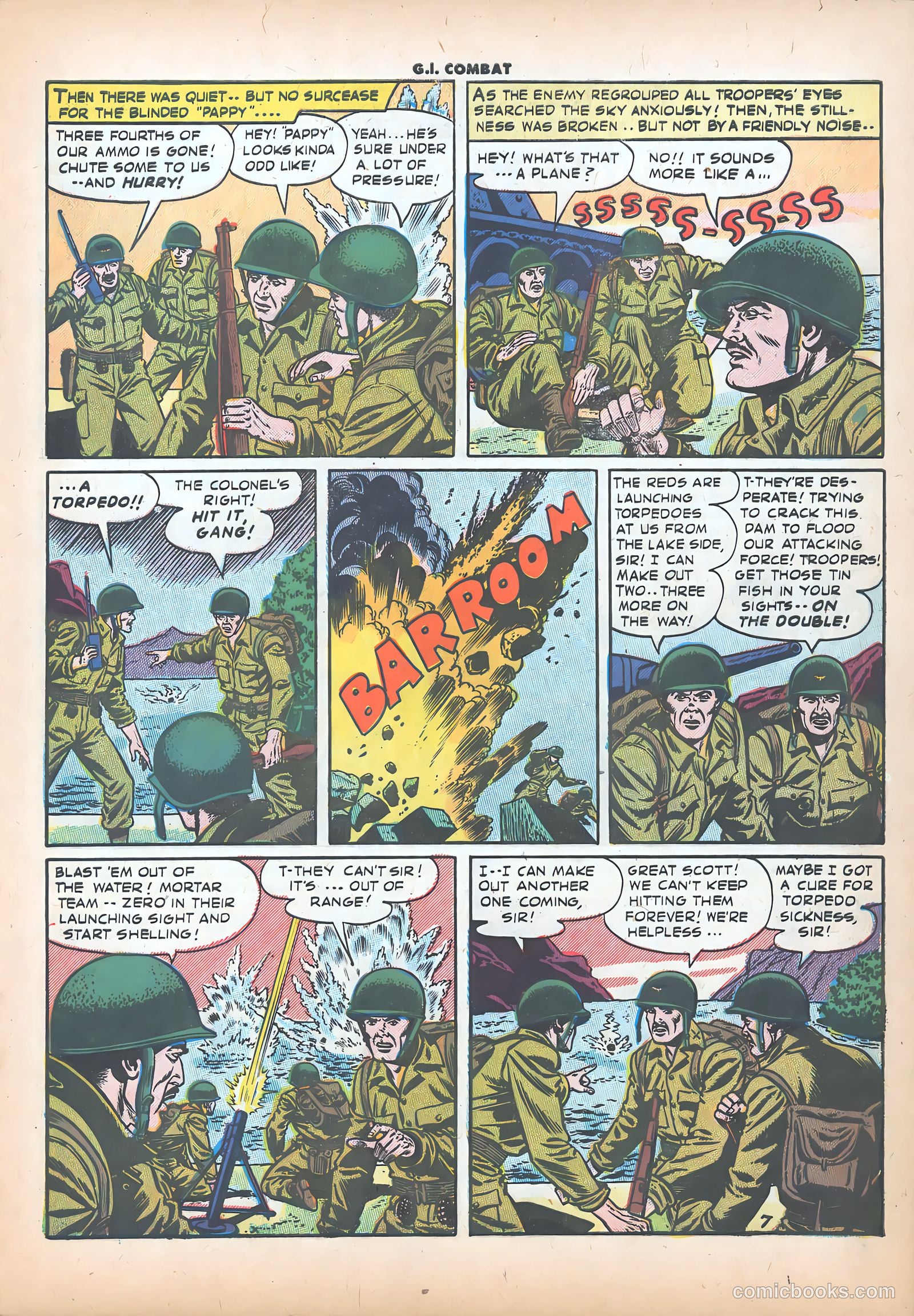 G.I. Combat #37 (1956) — page 9 of 36