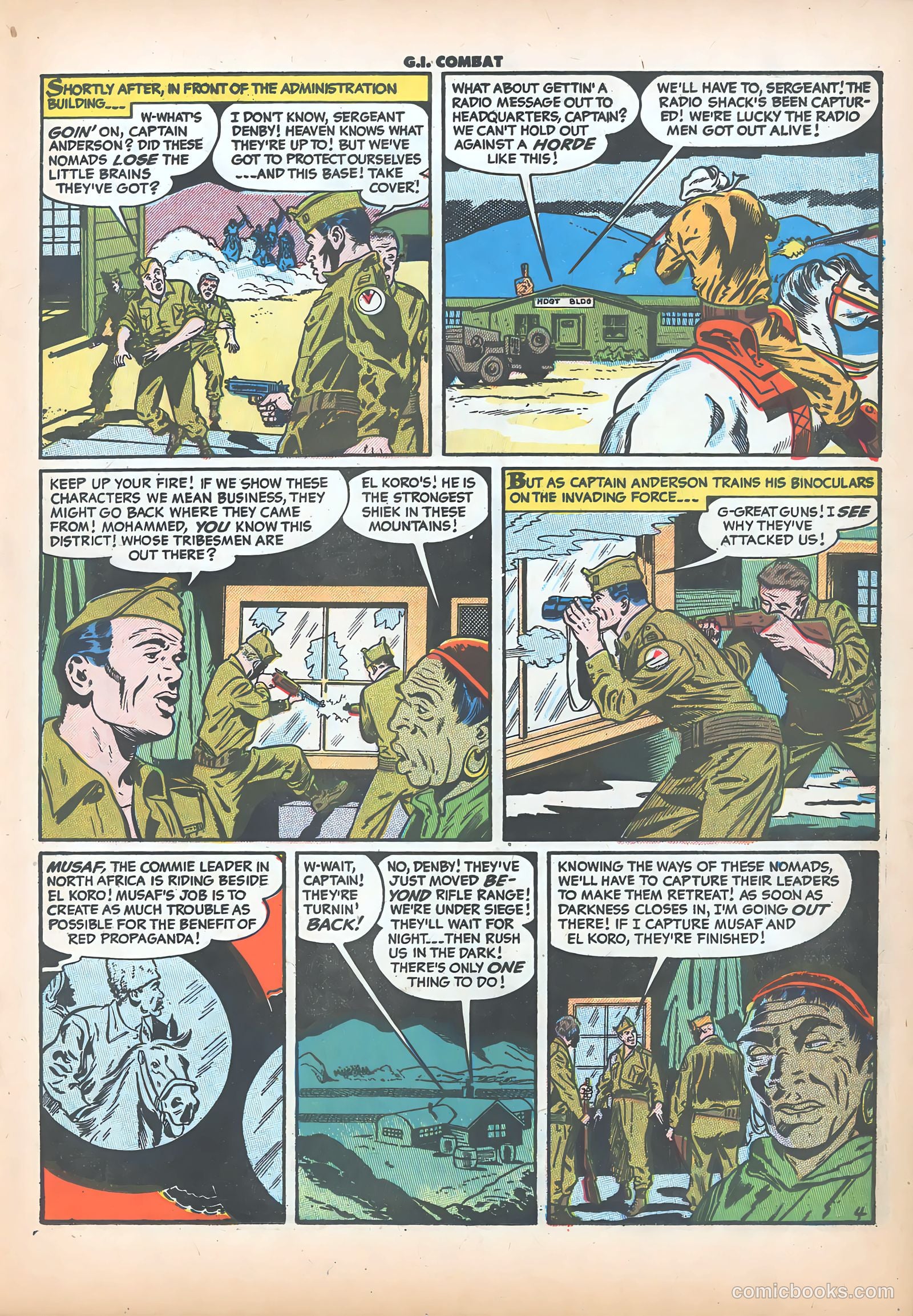 G.I. Combat #37 (1956) — page 15 of 36