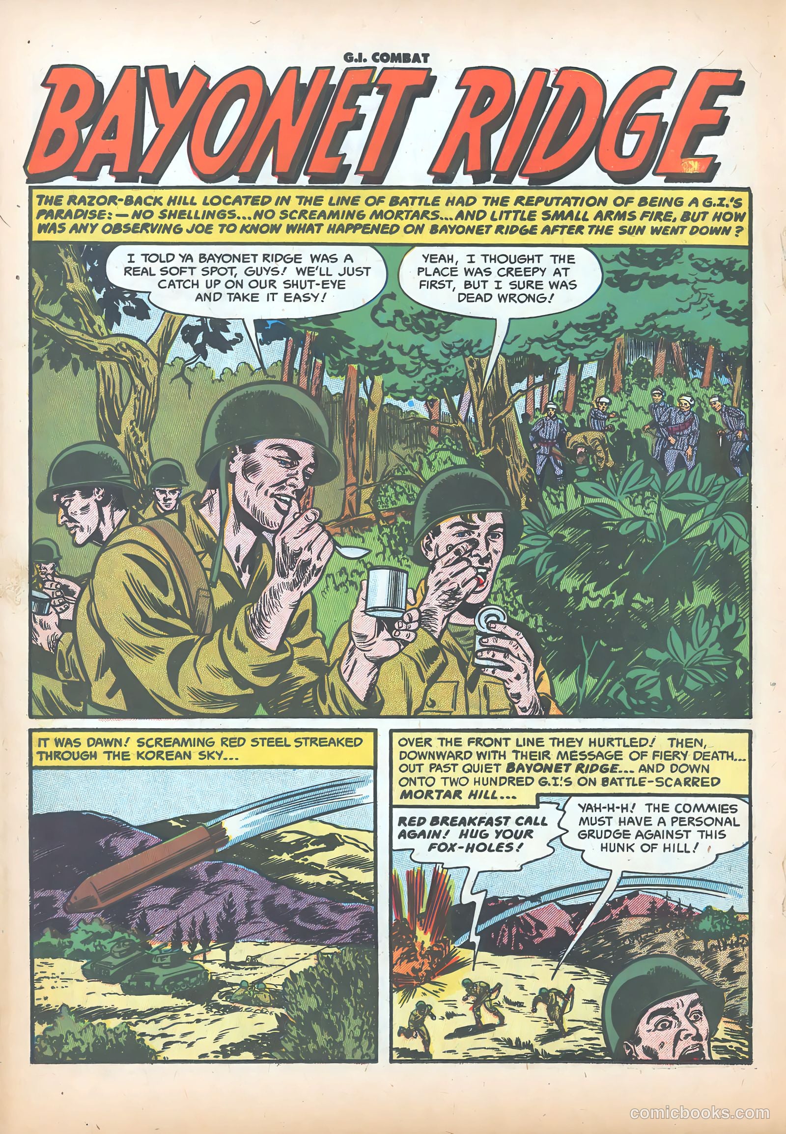 G.I. Combat #37 (1956) — page 18 of 36