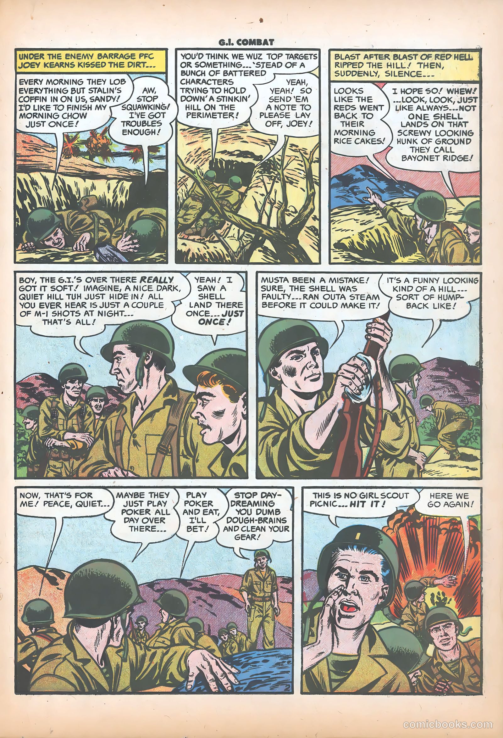 G.I. Combat #37 (1956) — page 19 of 36