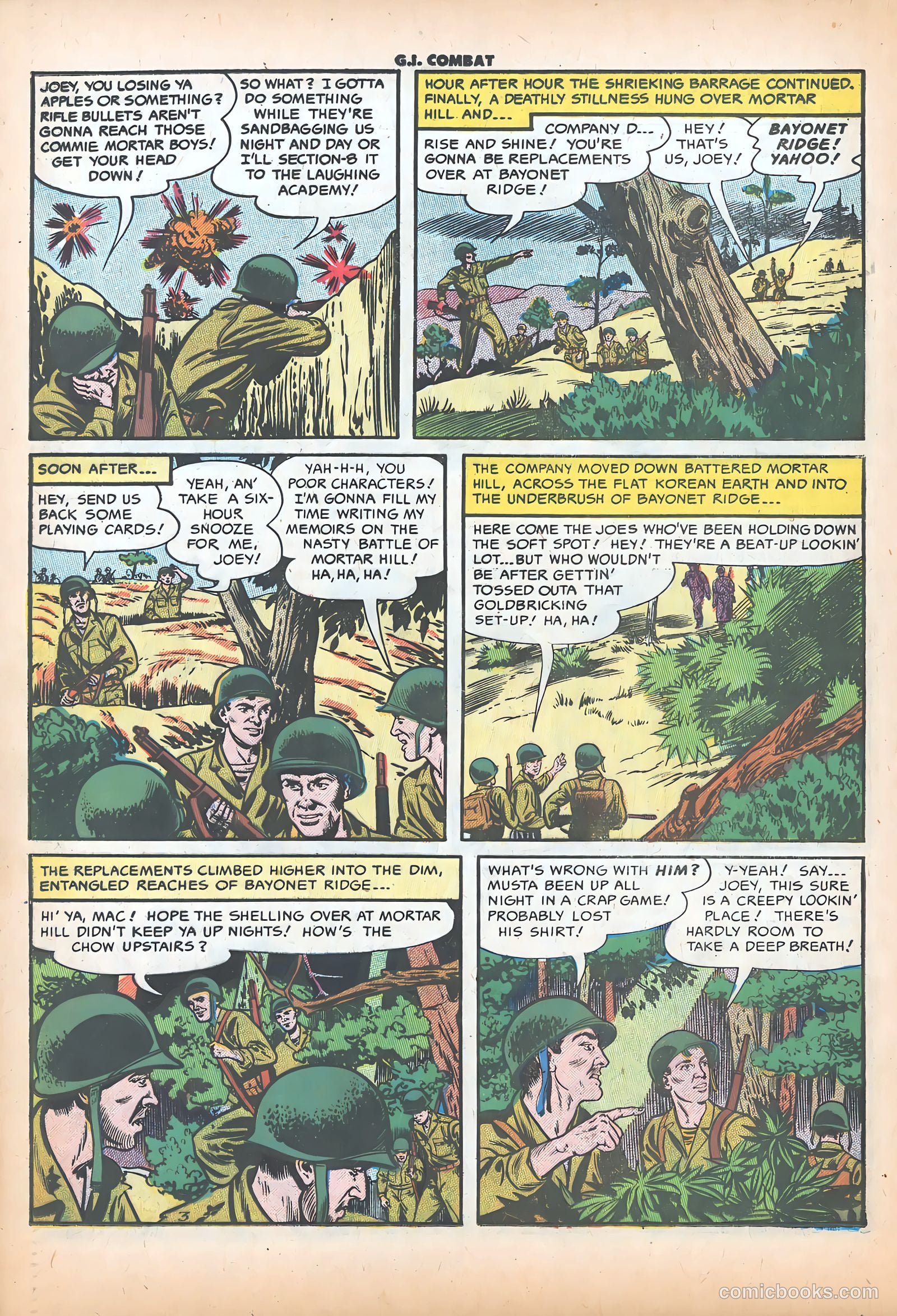 G.I. Combat #37 (1956) — page 20 of 36