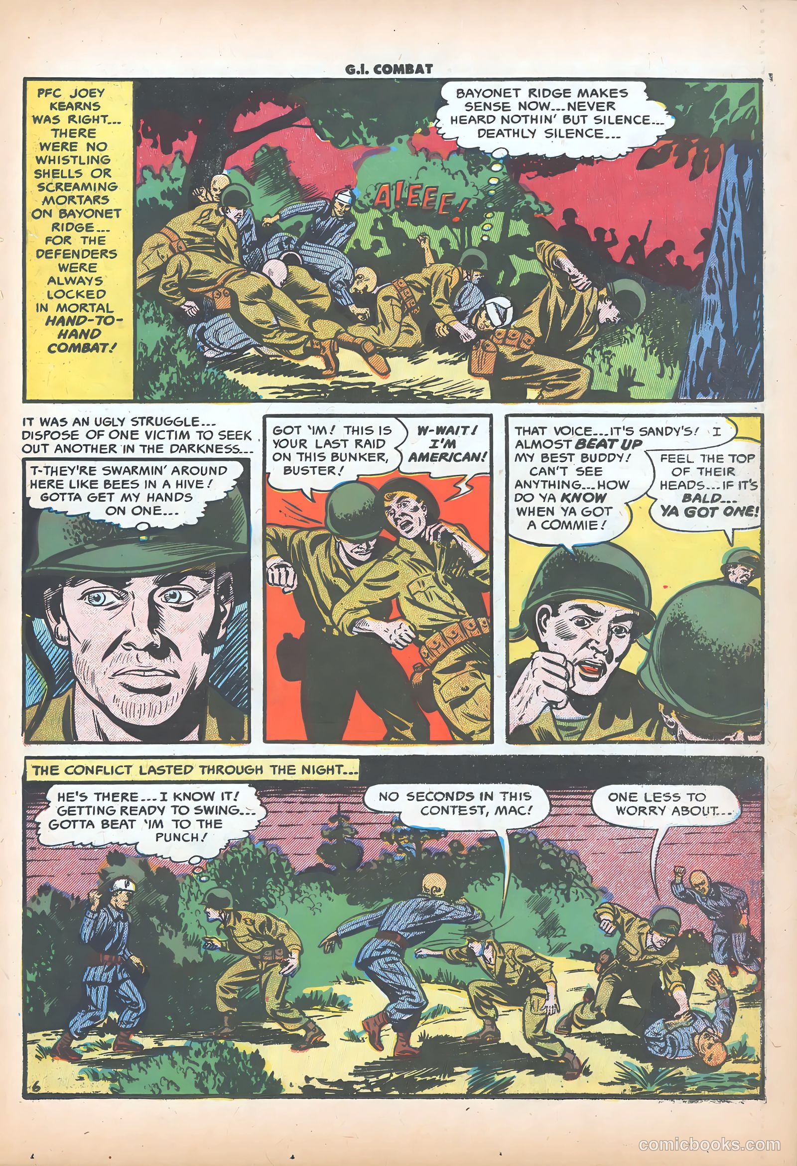 G.I. Combat #37 (1956) — page 23 of 36
