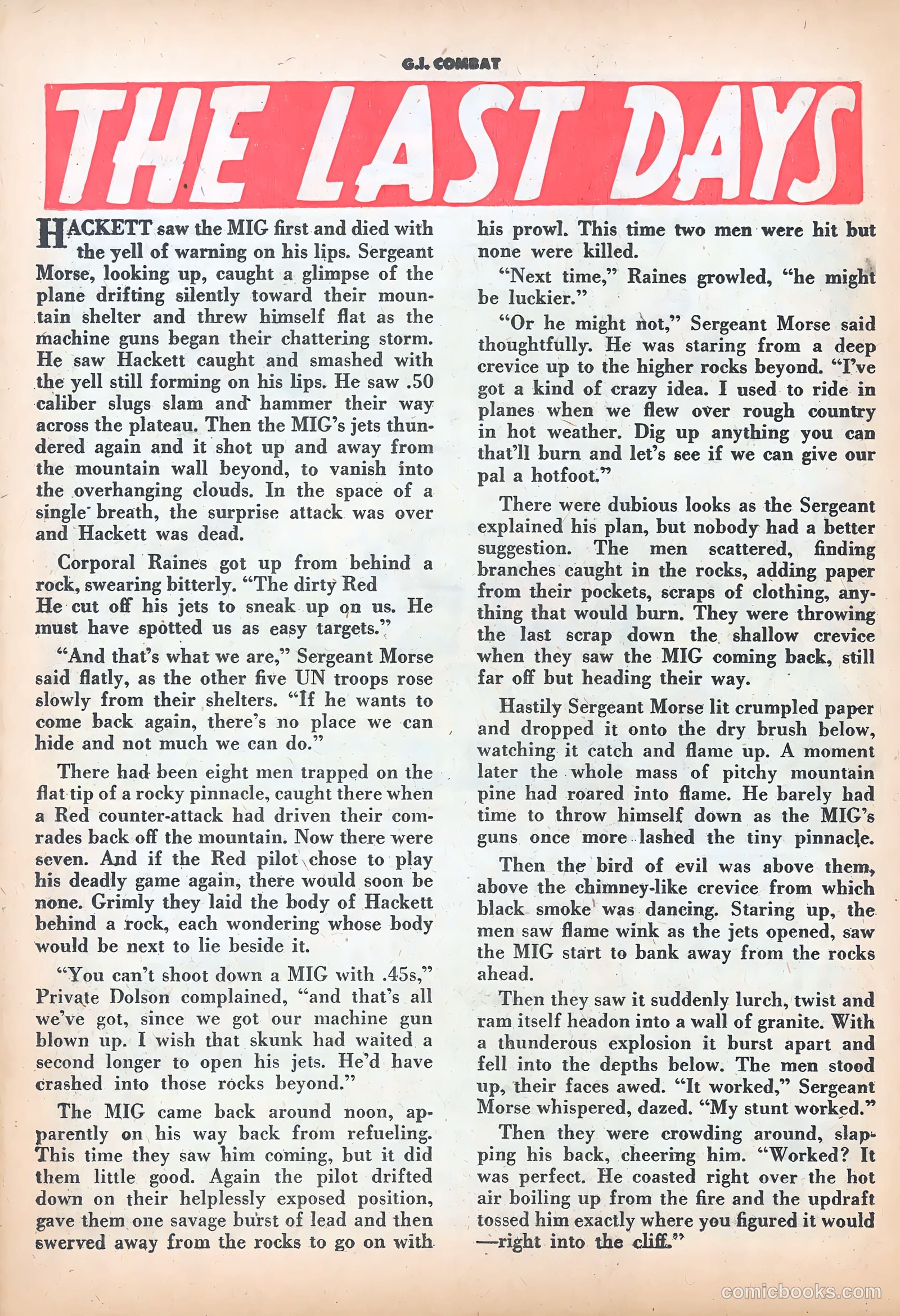 G.I. Combat #37 (1956) — page 26 of 36