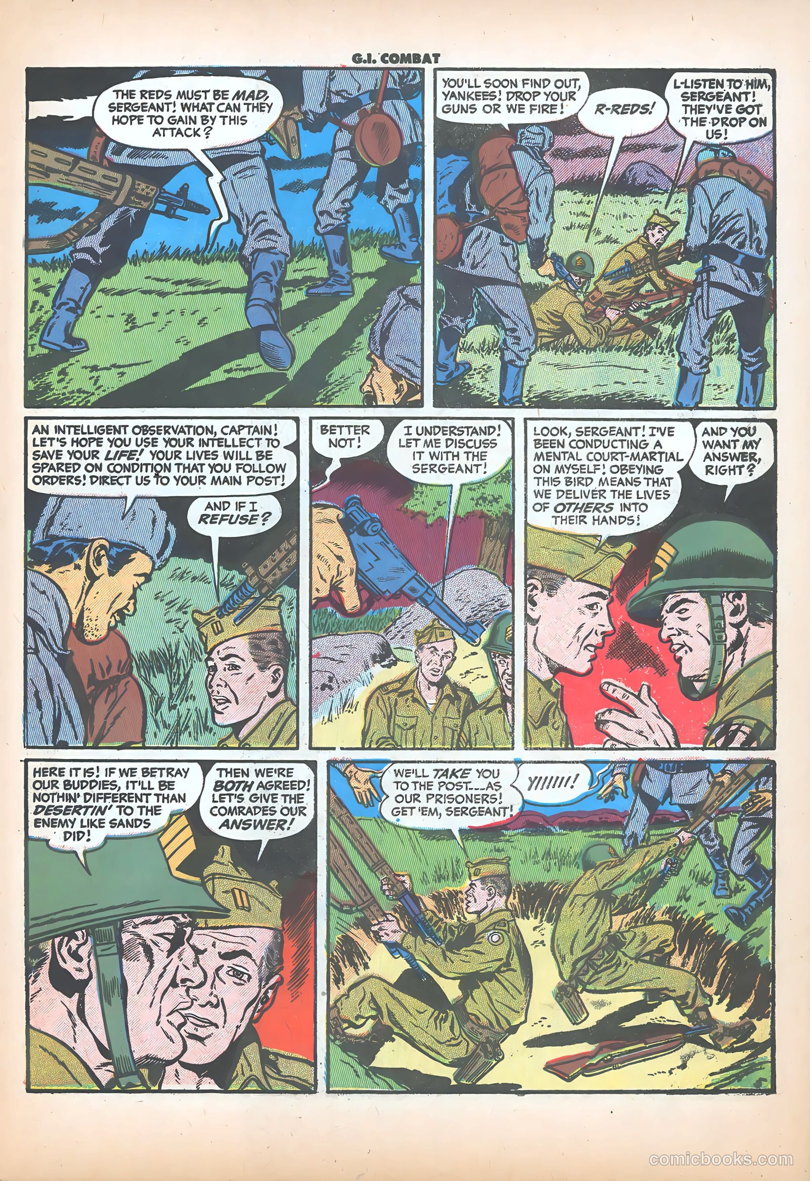 G.I. Combat #37 (1956) — page 31 of 36