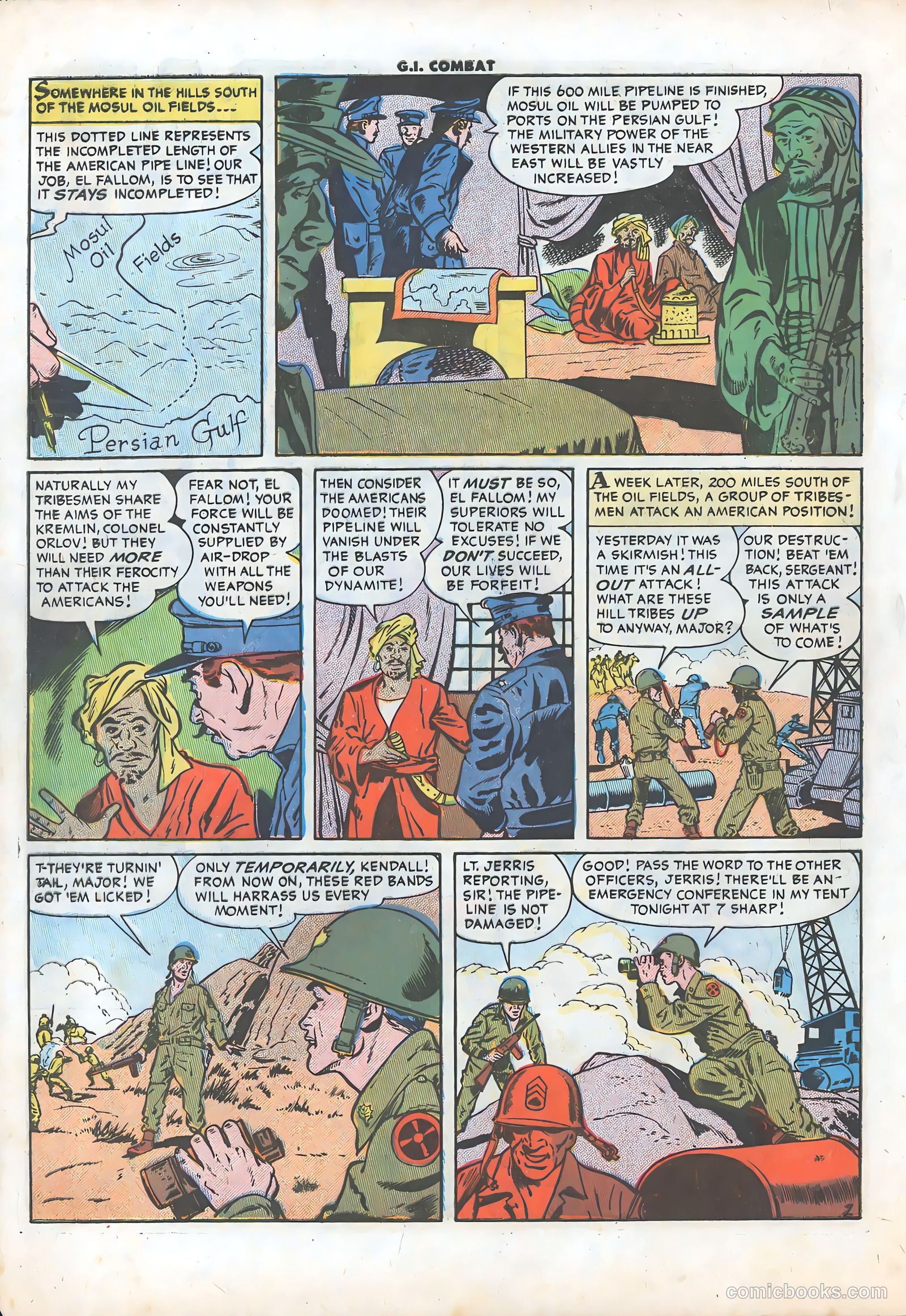 G.I. Combat #38 (1956) — page 5 of 37