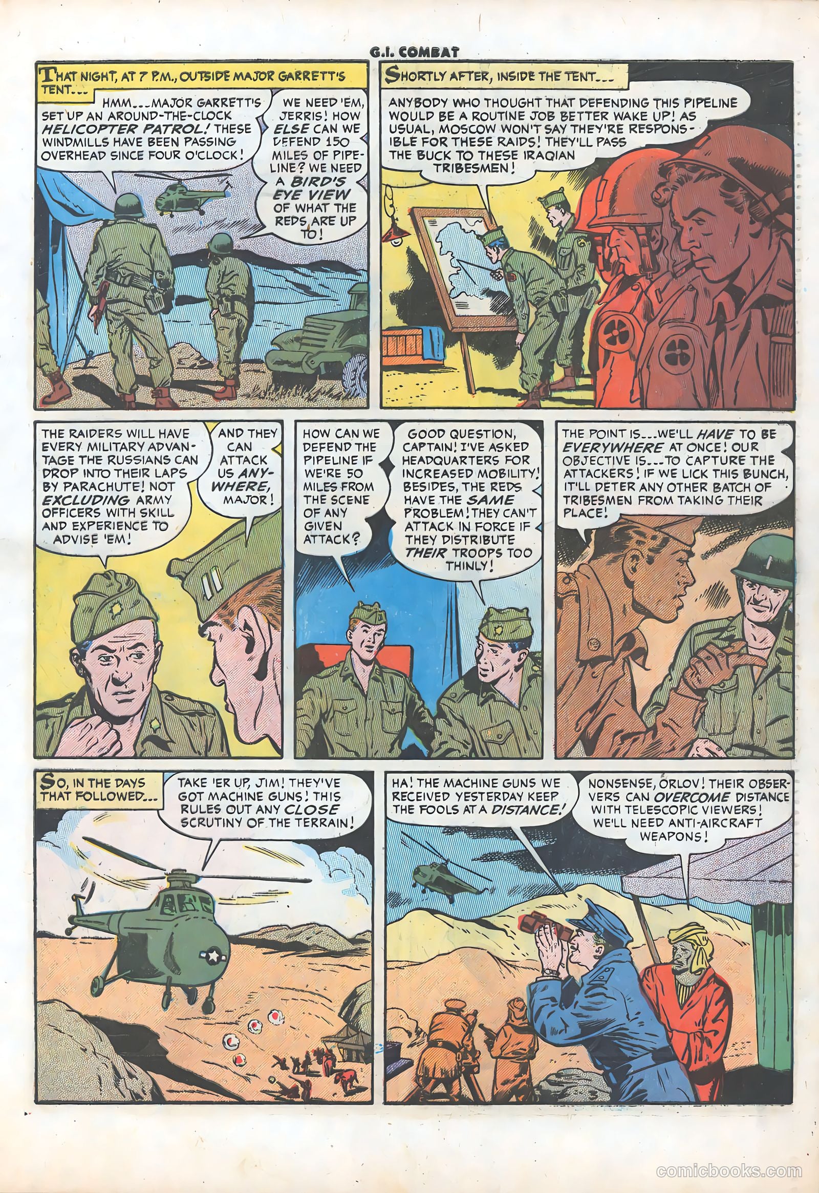 G.I. Combat #38 (1956) — page 6 of 37