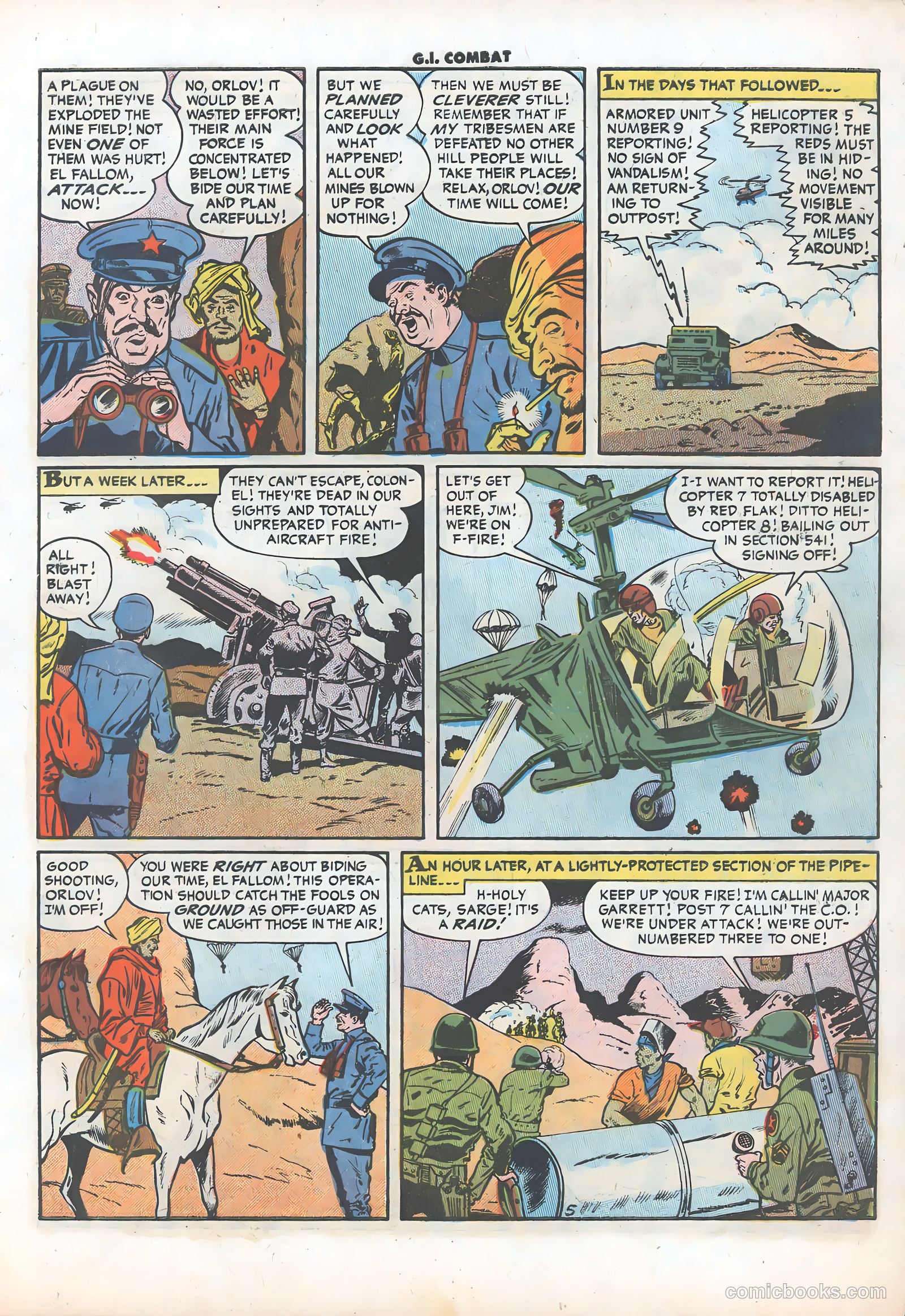 G.I. Combat #38 (1956) — page 8 of 37