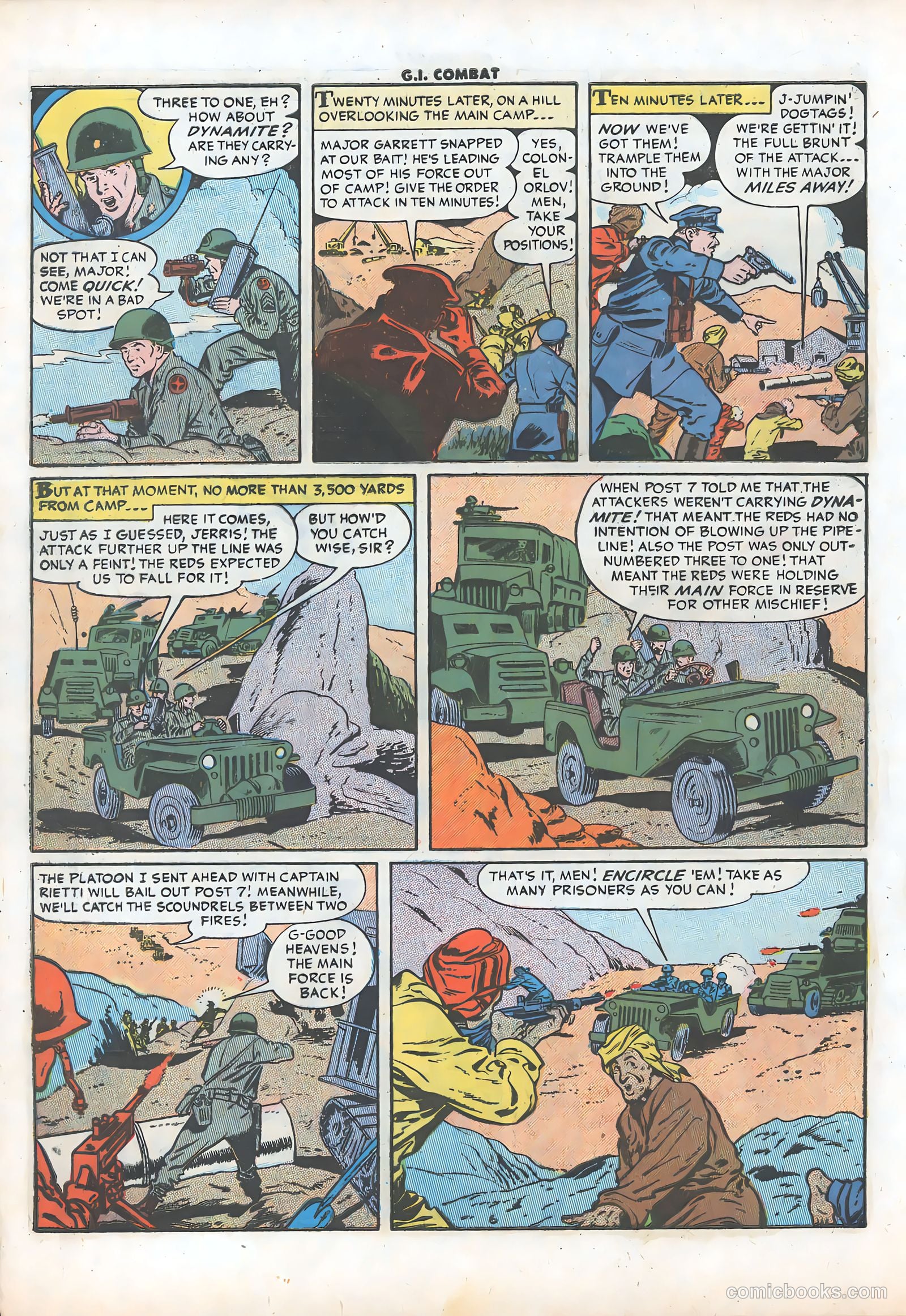G.I. Combat #38 (1956) — page 9 of 37