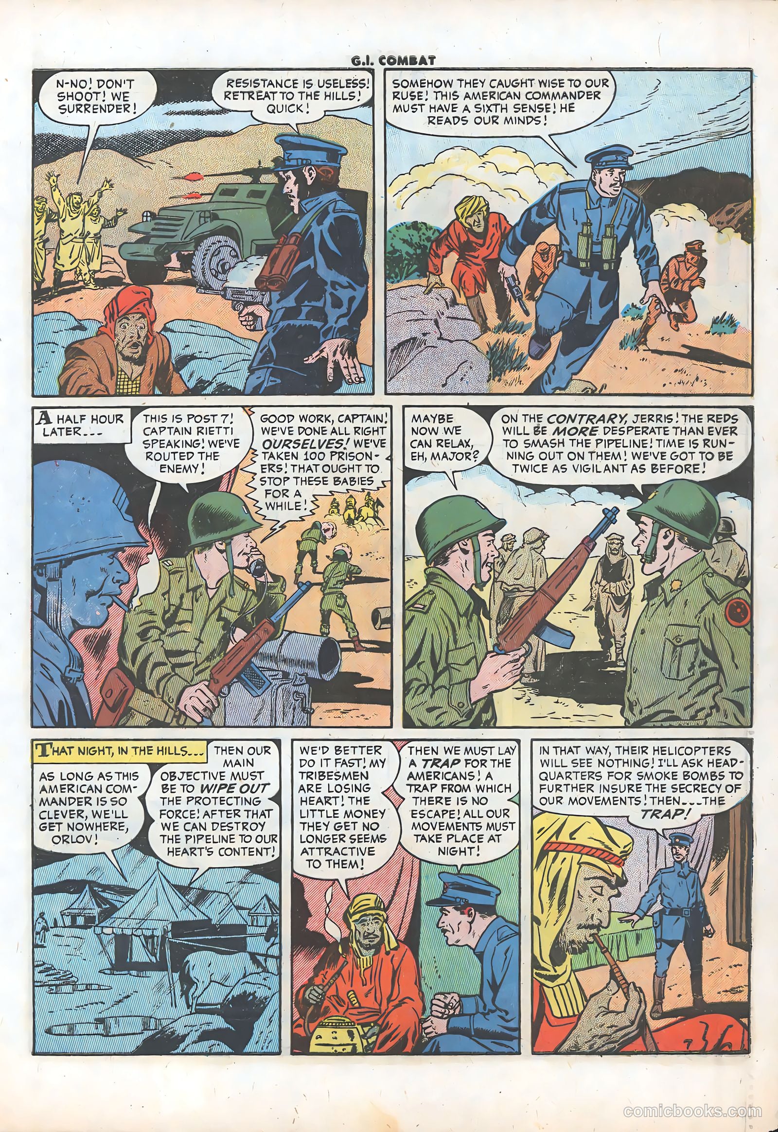 G.I. Combat #38 (1956) — page 10 of 37
