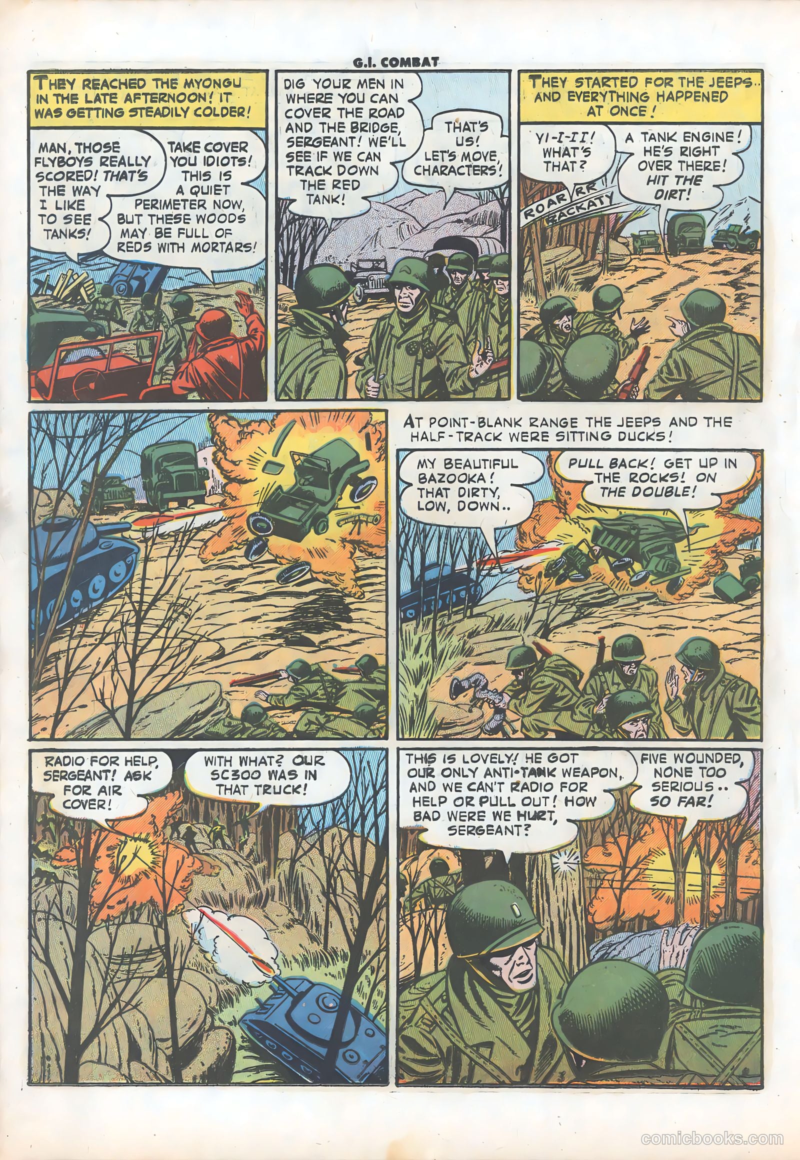 G.I. Combat #38 (1956) — page 15 of 37