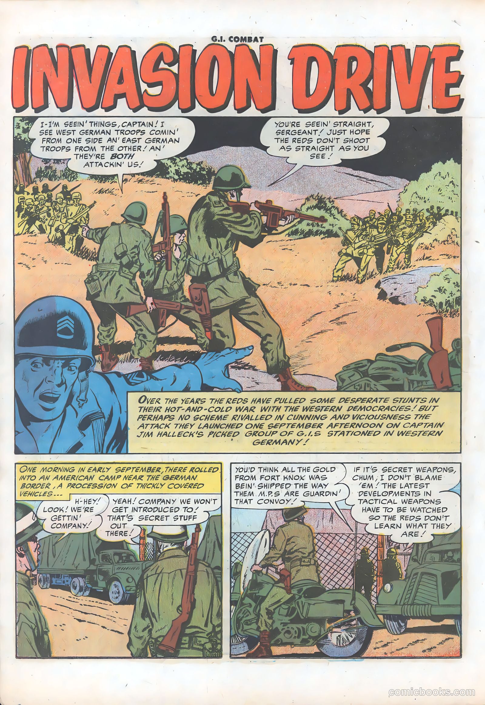 G.I. Combat #38 (1956) — page 19 of 37