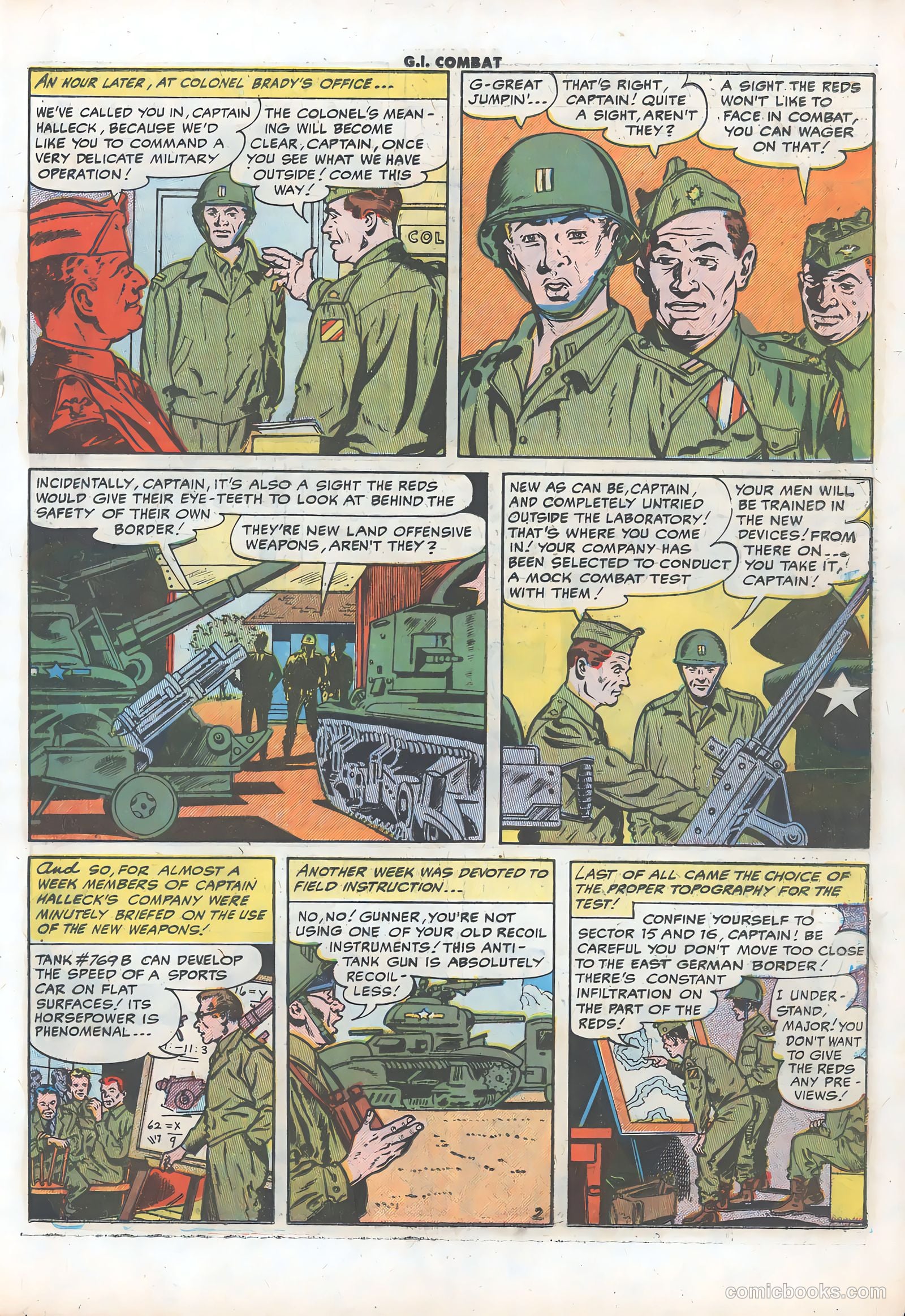 G.I. Combat #38 (1956) — page 20 of 37