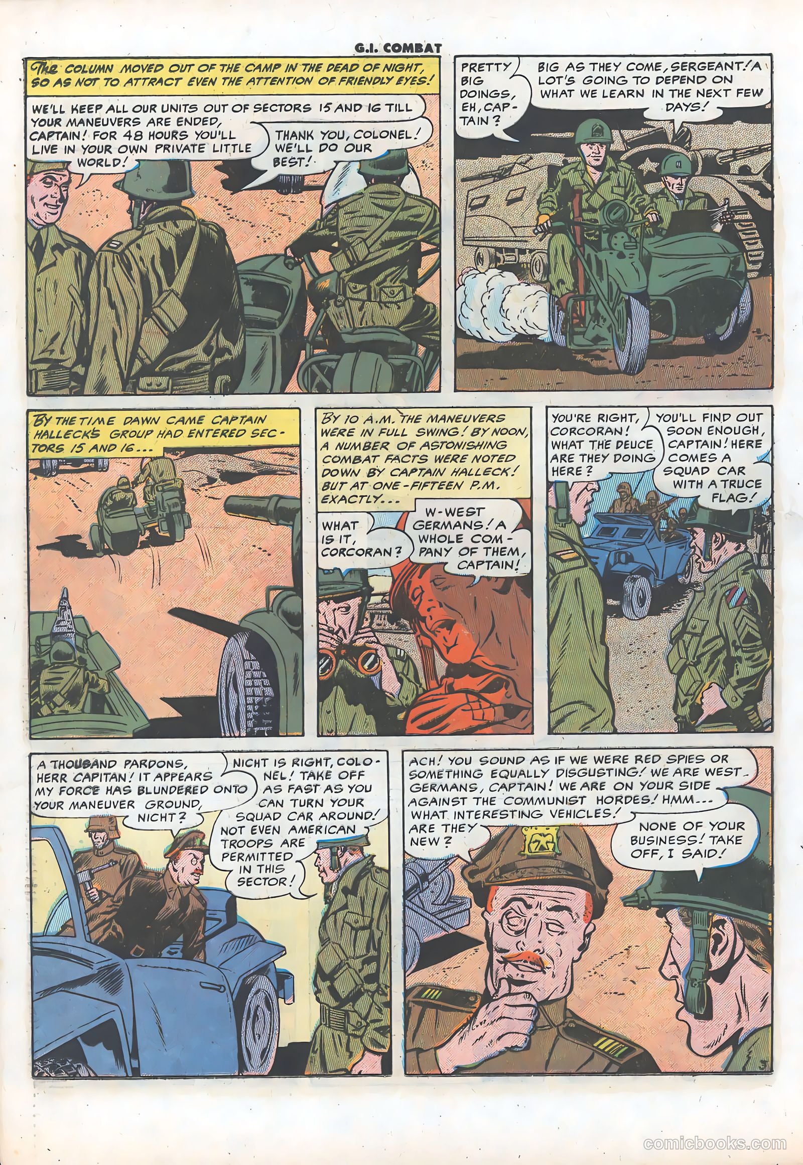 G.I. Combat #38 (1956) — page 21 of 37