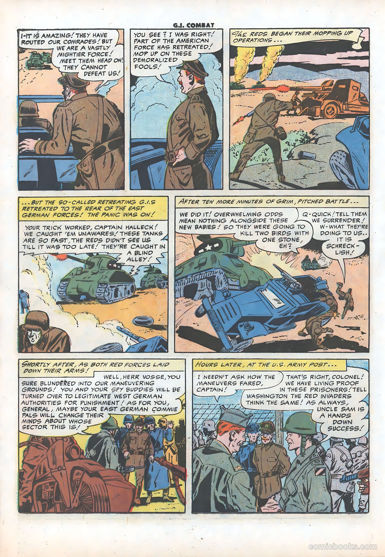 G.I. Combat #38 (1956) — page 25 of 37