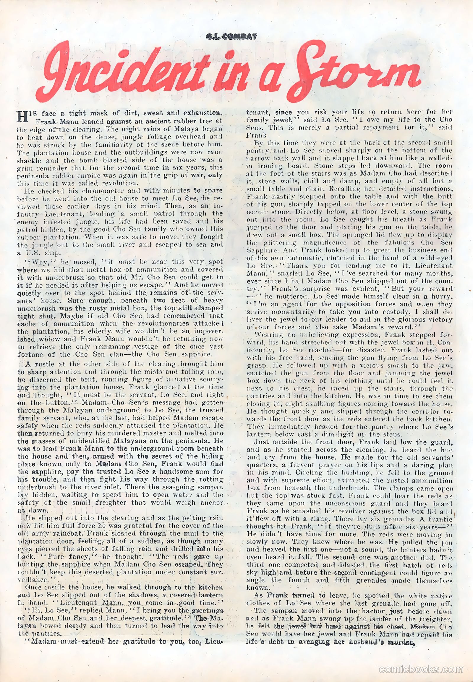 G.I. Combat #38 (1956) — page 27 of 37