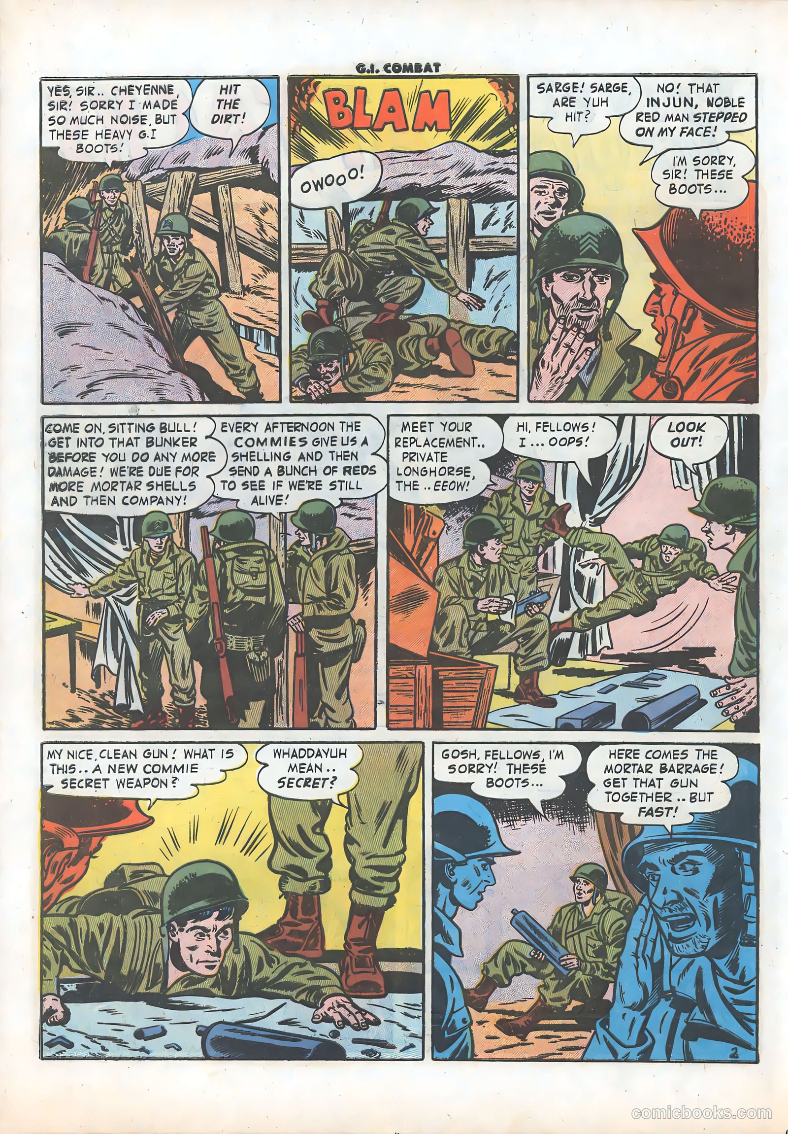 G.I. Combat #38 (1956) — page 29 of 37