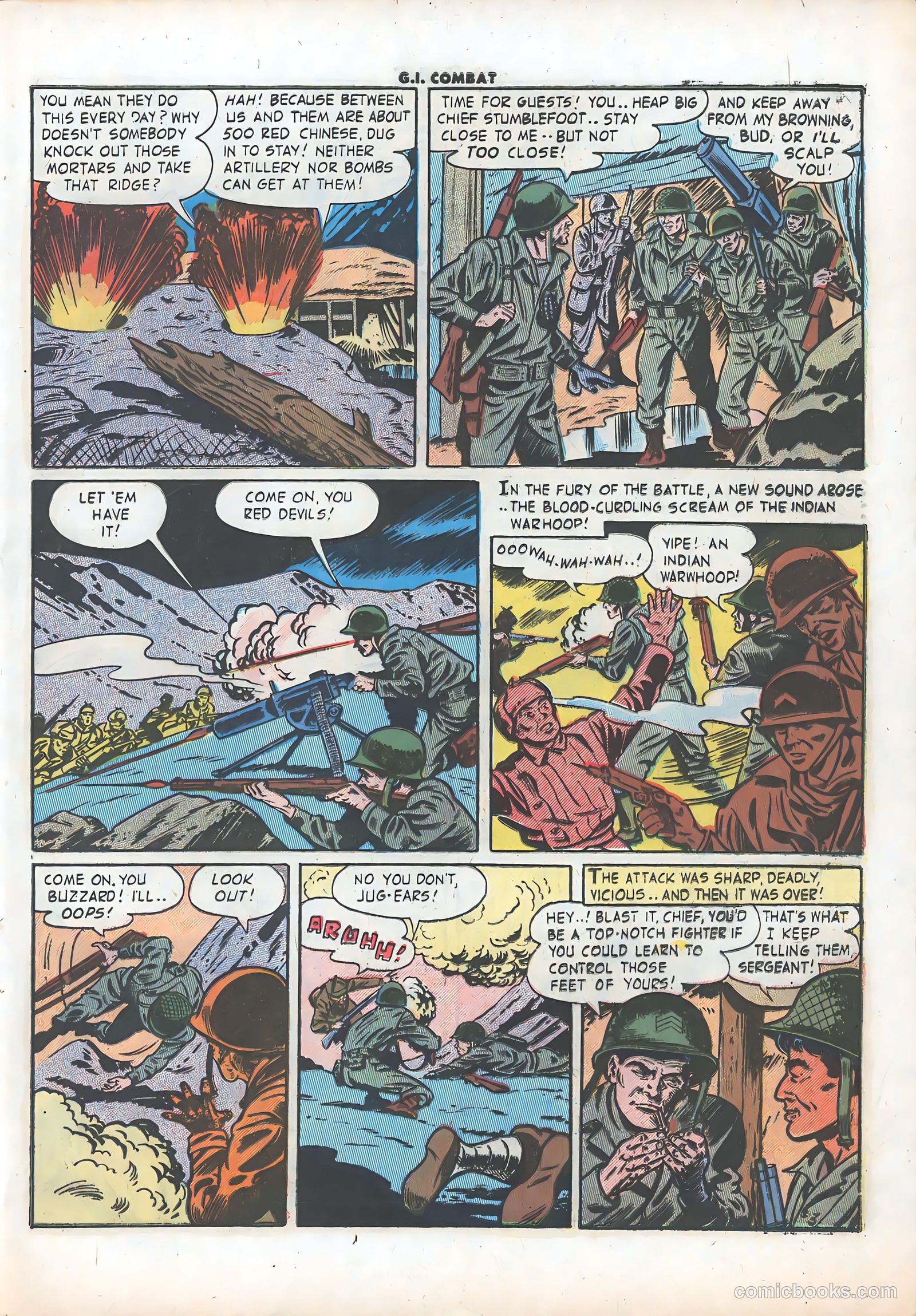 G.I. Combat #38 (1956) — page 30 of 37