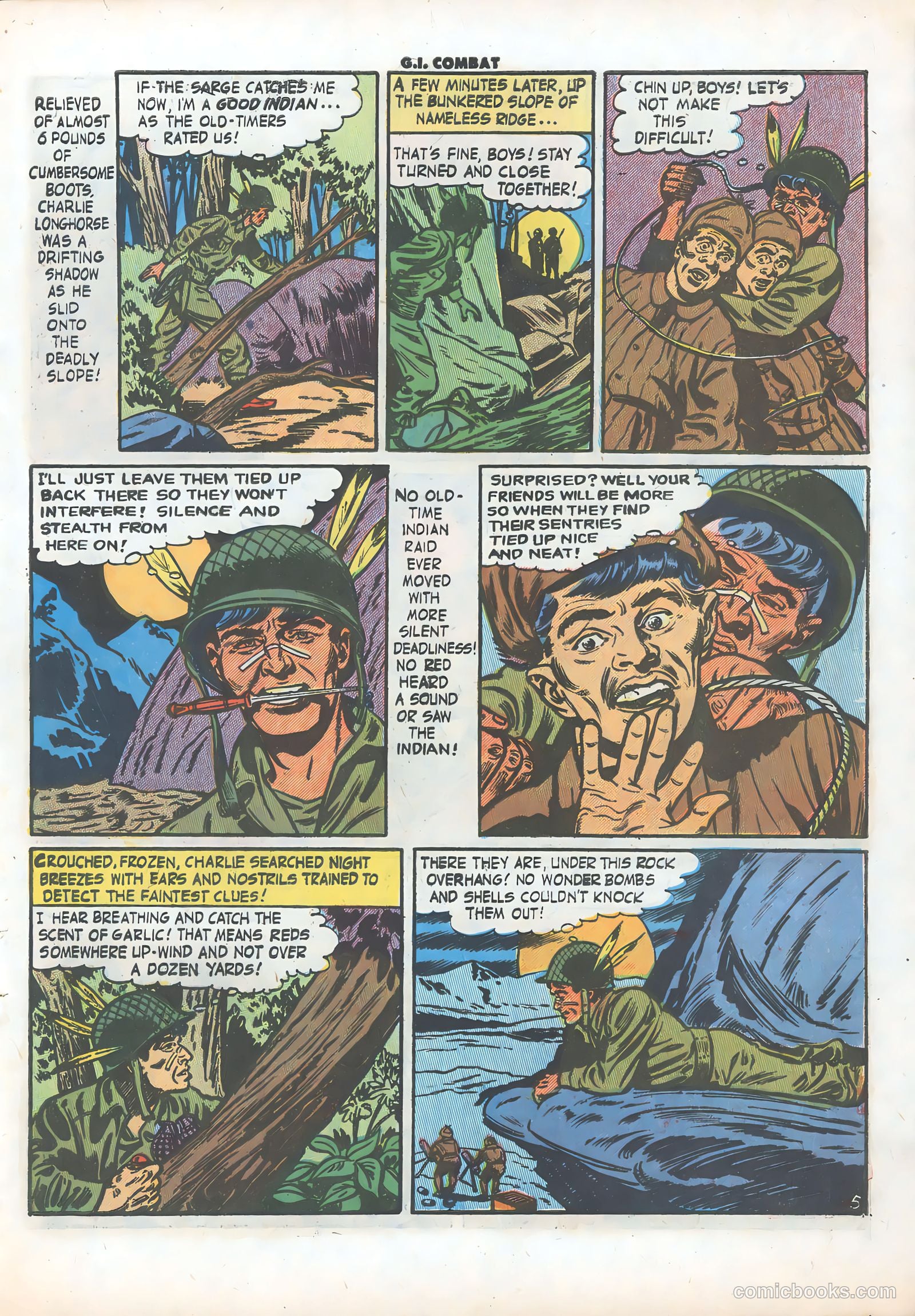 G.I. Combat #38 (1956) — page 32 of 37