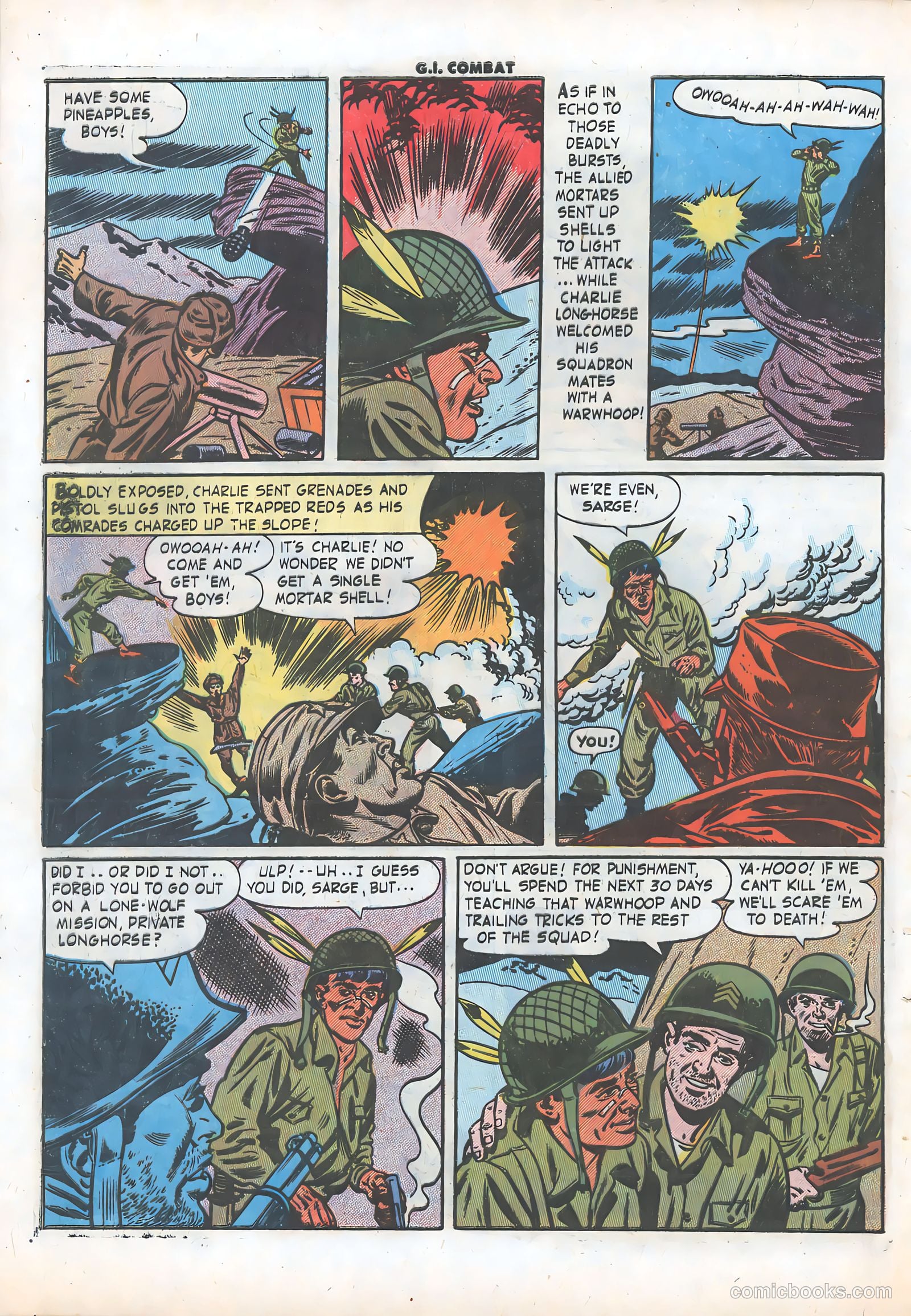 G.I. Combat #38 (1956) — page 33 of 37
