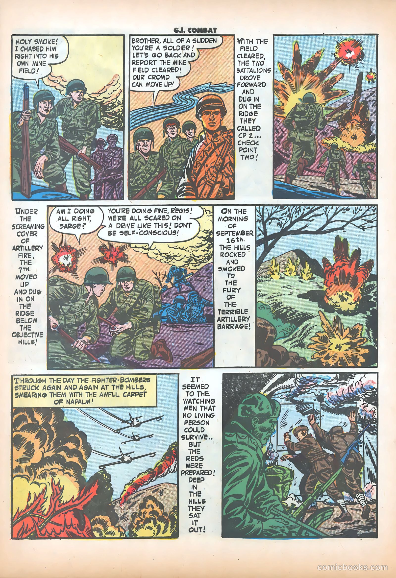 G.I. Combat #39 (1956) — page 8 of 36