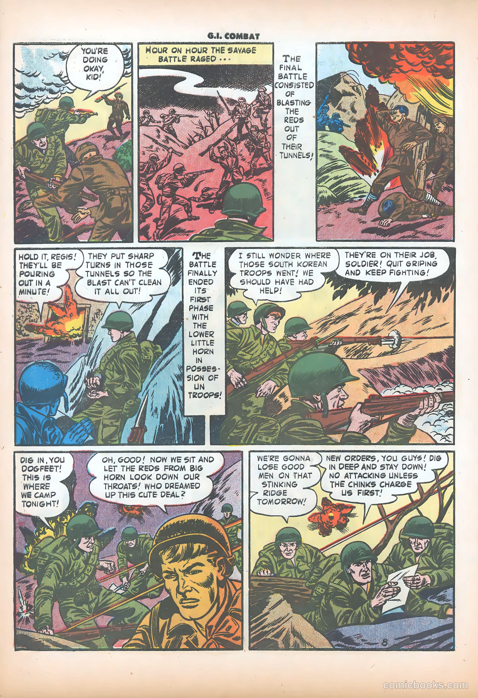 G.I. Combat #39 (1956) — page 10 of 36