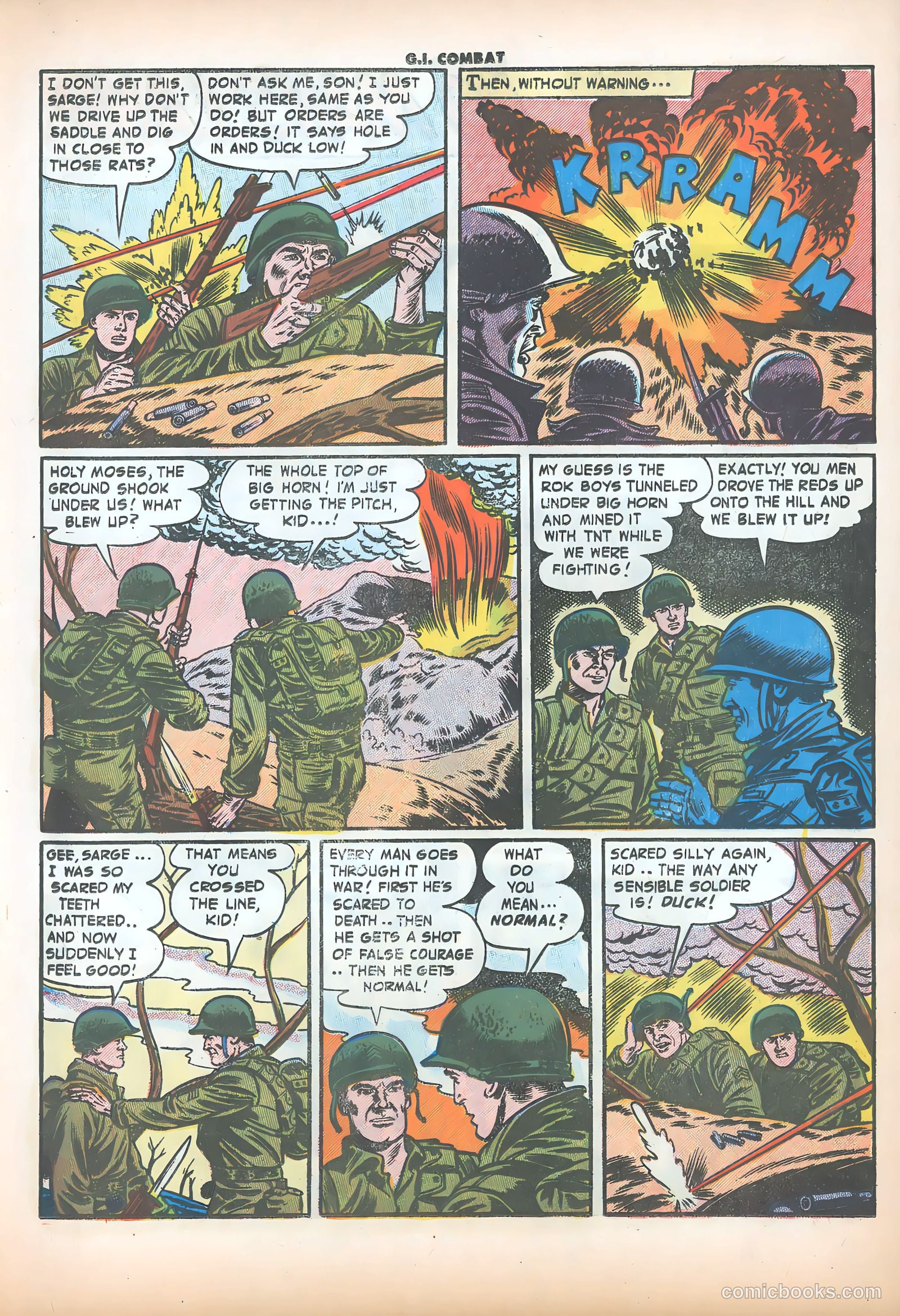 G.I. Combat #39 (1956) — page 11 of 36