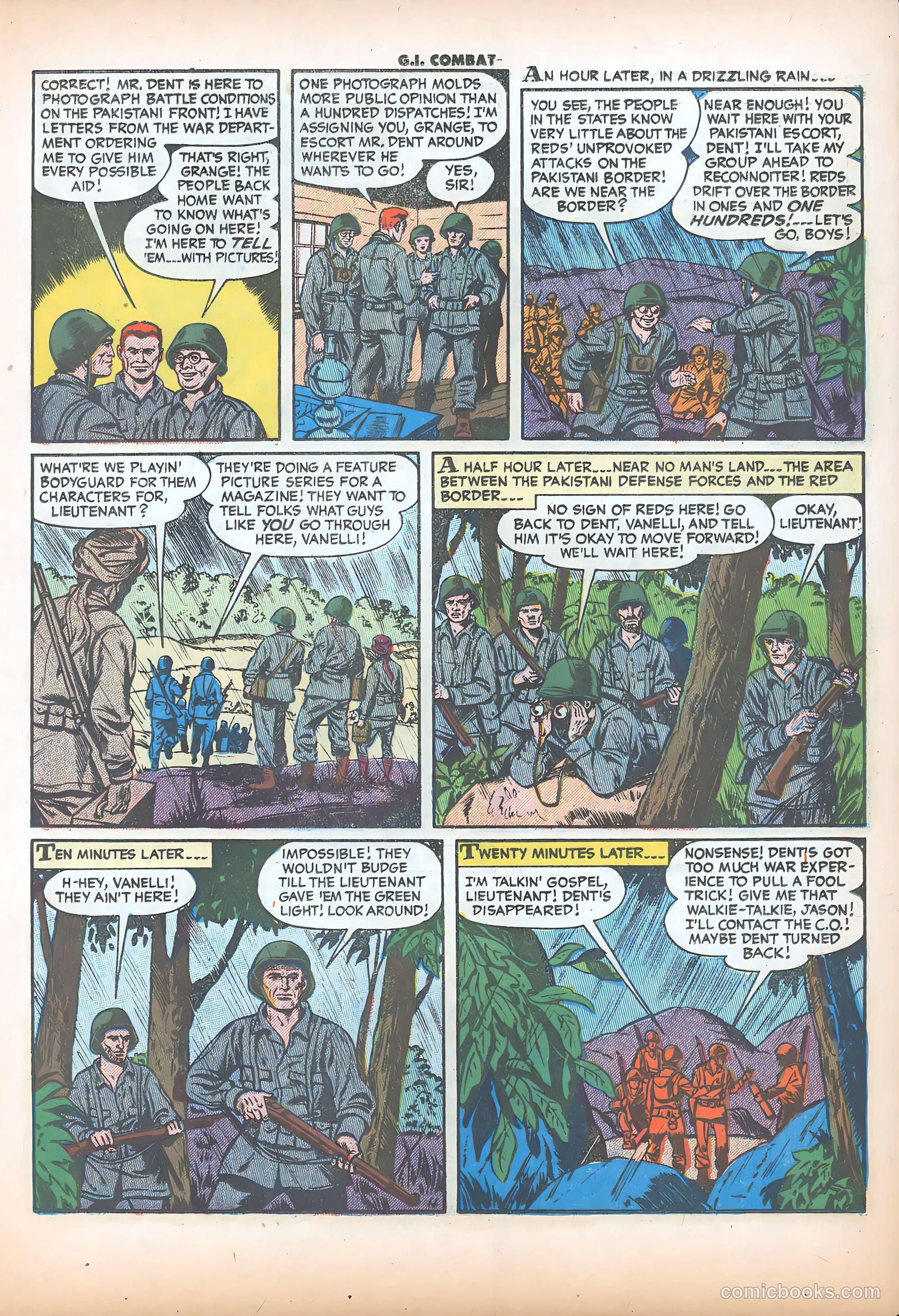 G.I. Combat #39 (1956) — page 15 of 36