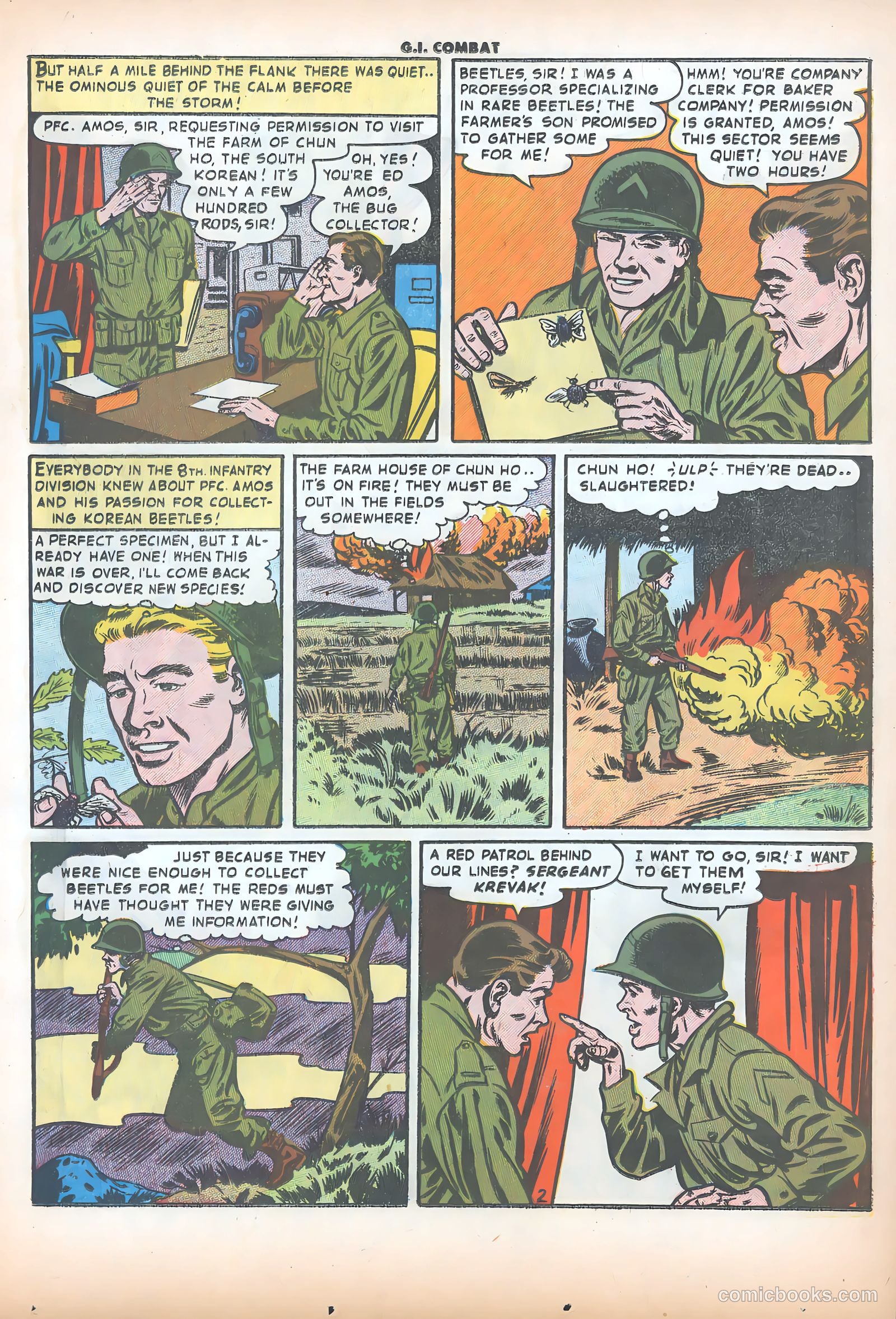 G.I. Combat #39 (1956) — page 19 of 36