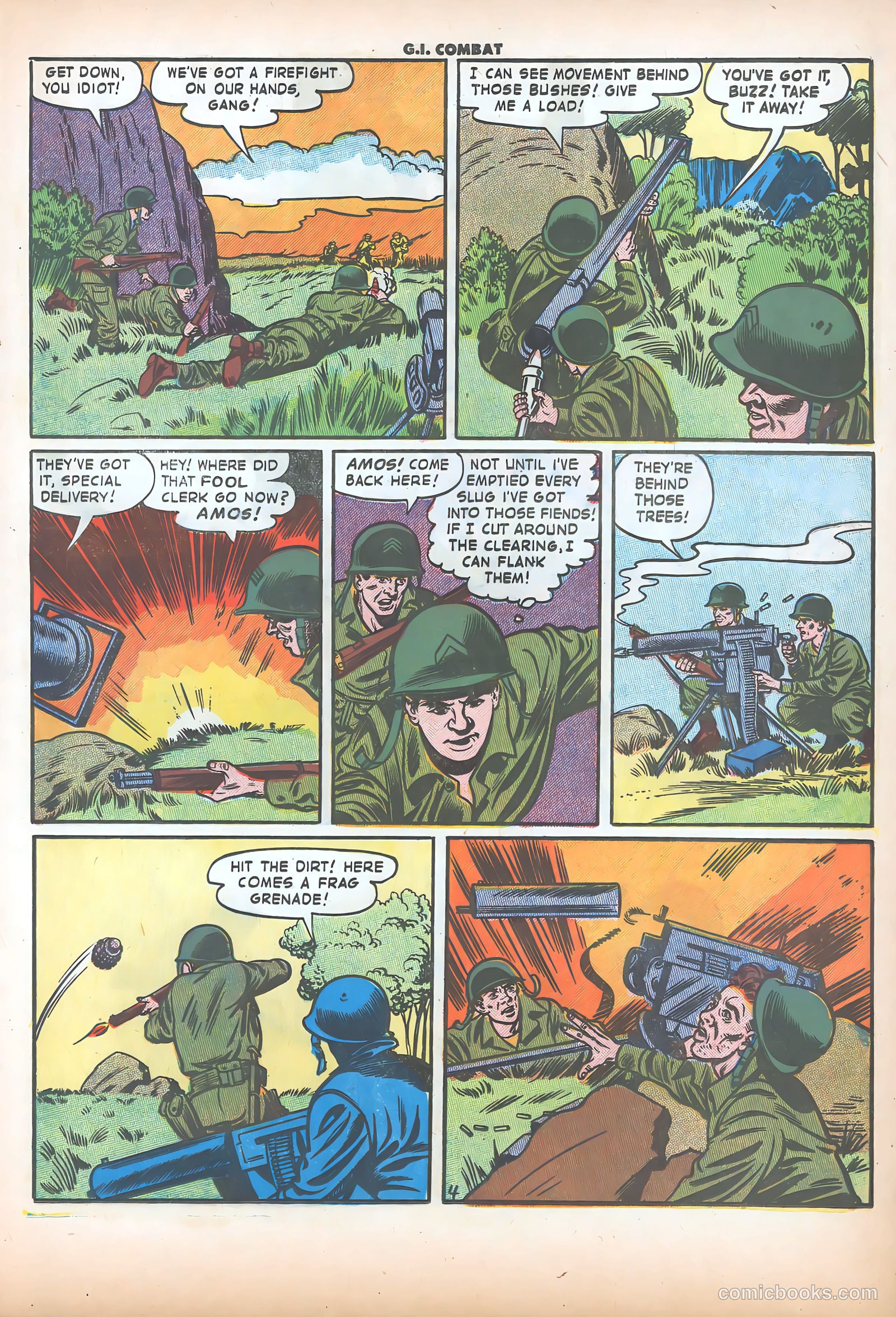 G.I. Combat #39 (1956) — page 21 of 36