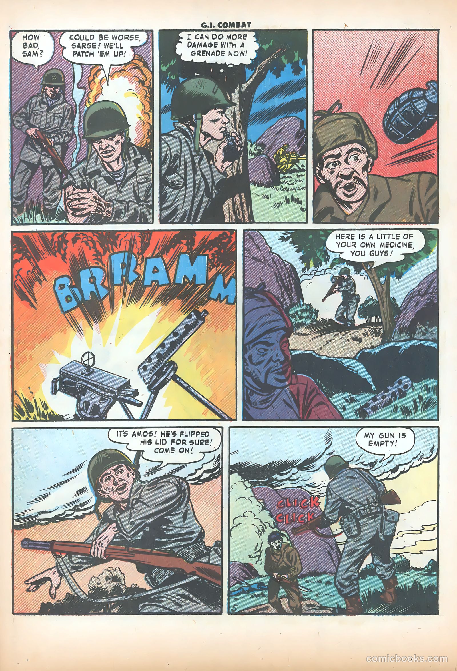 G.I. Combat #39 (1956) — page 22 of 36
