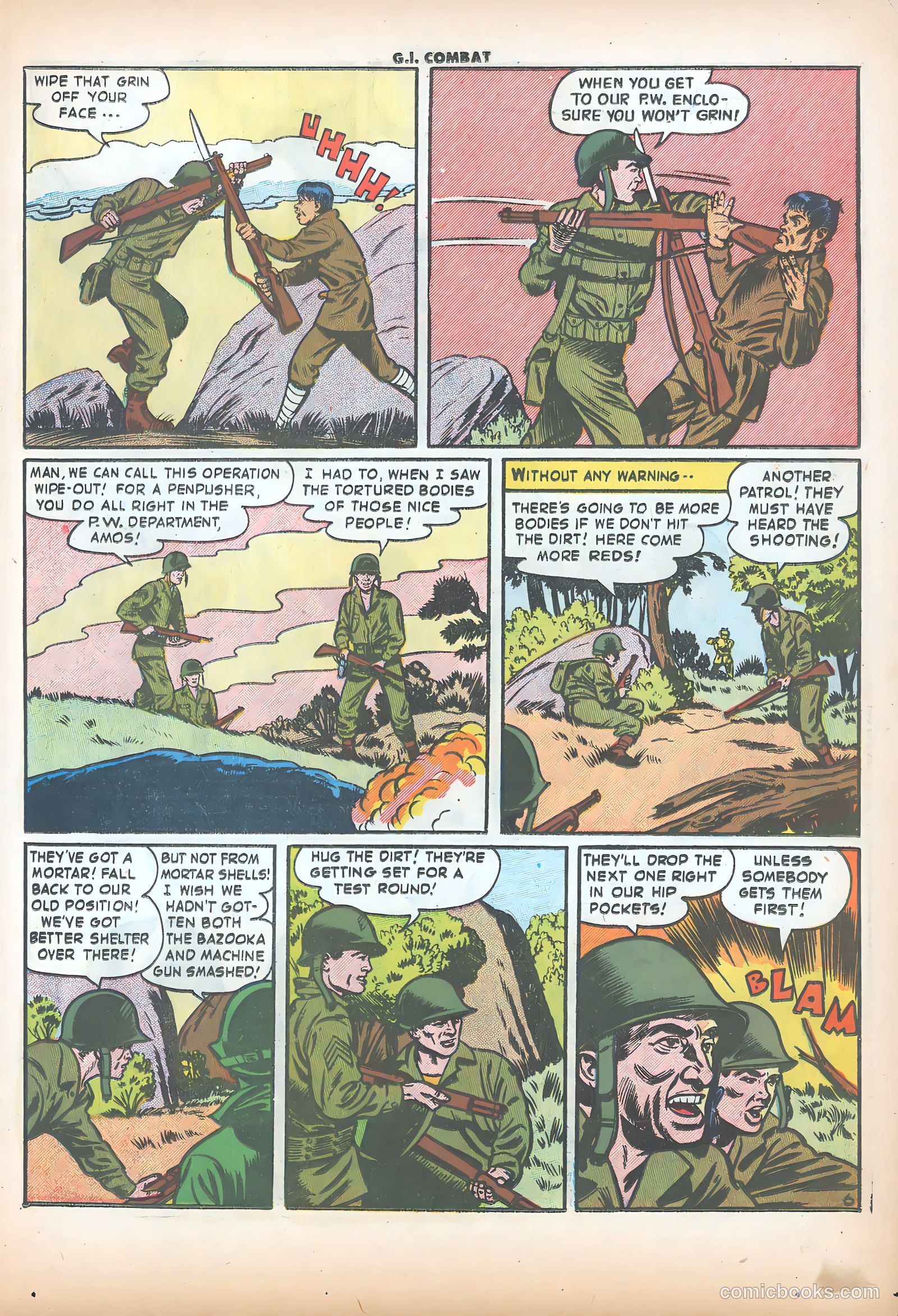 G.I. Combat #39 (1956) — page 23 of 36