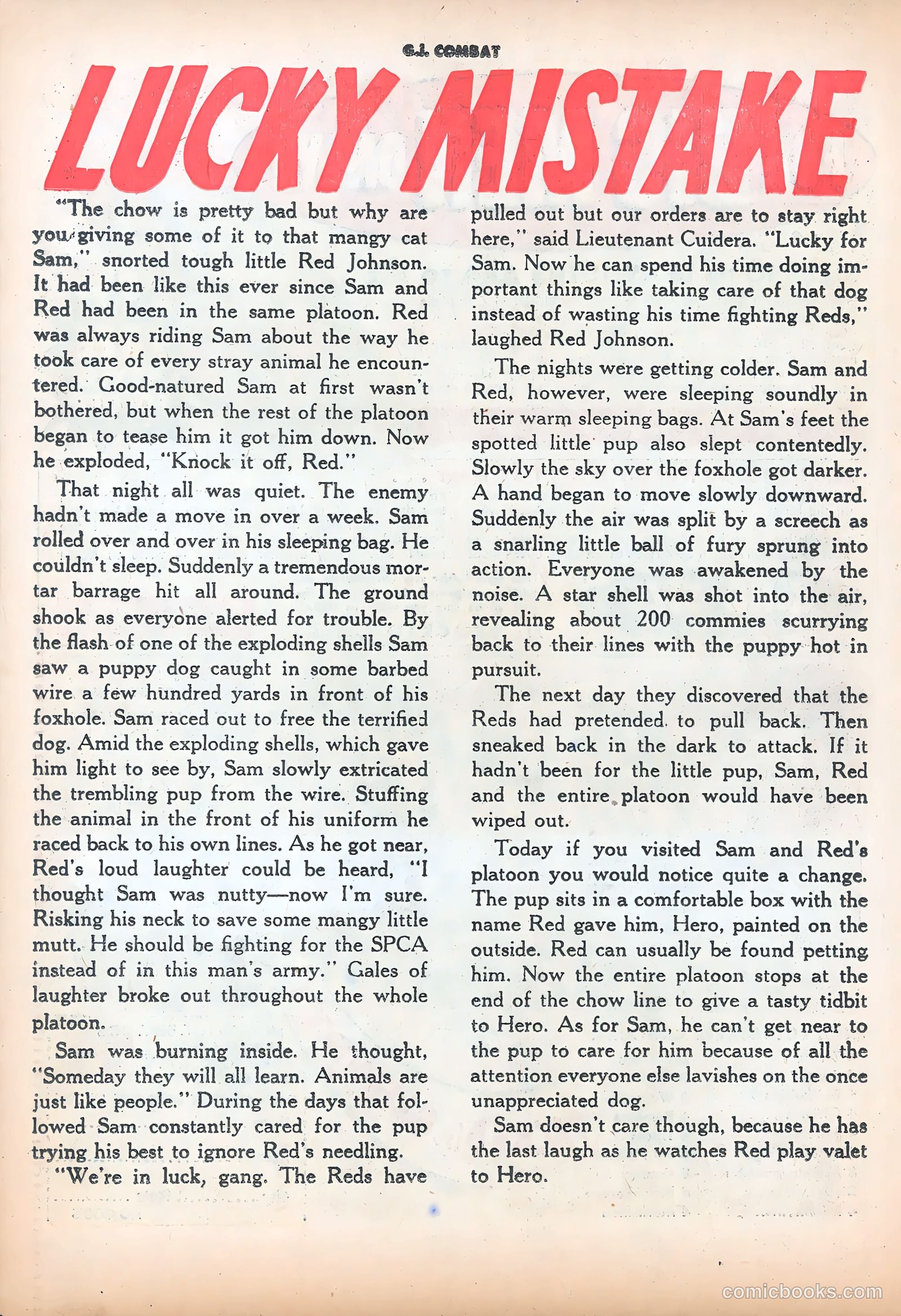 G.I. Combat #39 (1956) — page 26 of 36