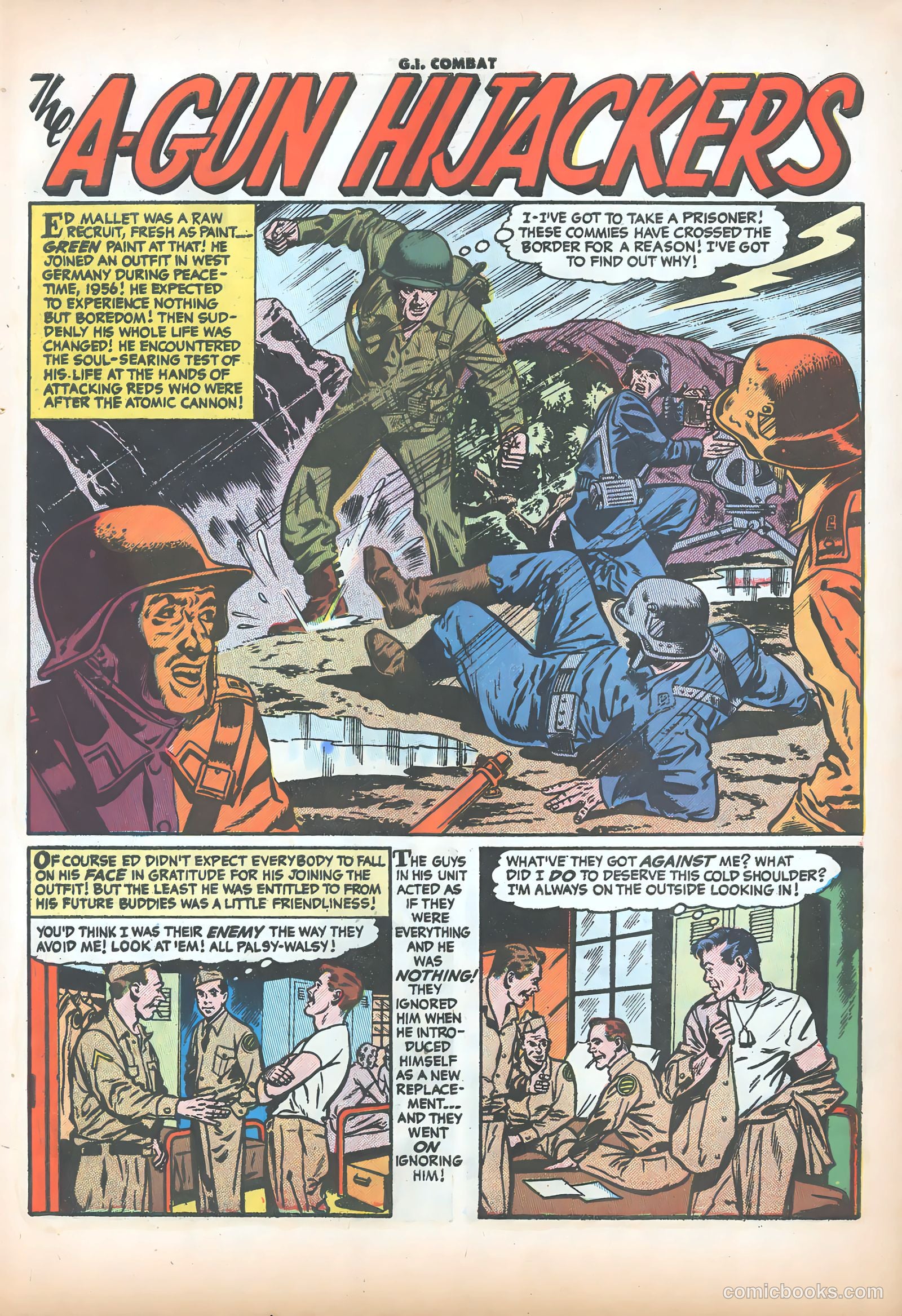 G.I. Combat #39 (1956) — page 27 of 36