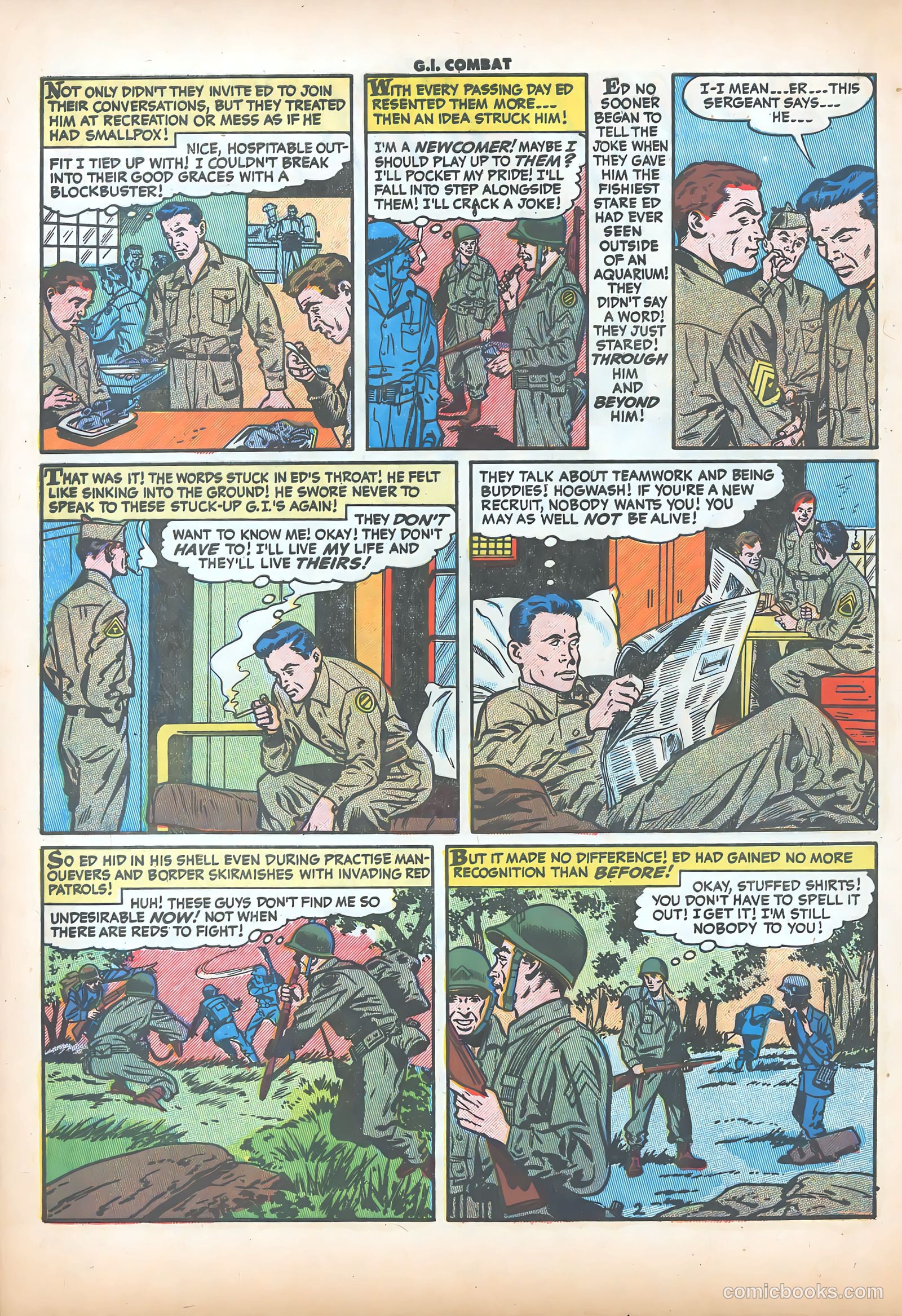G.I. Combat #39 (1956) — page 28 of 36