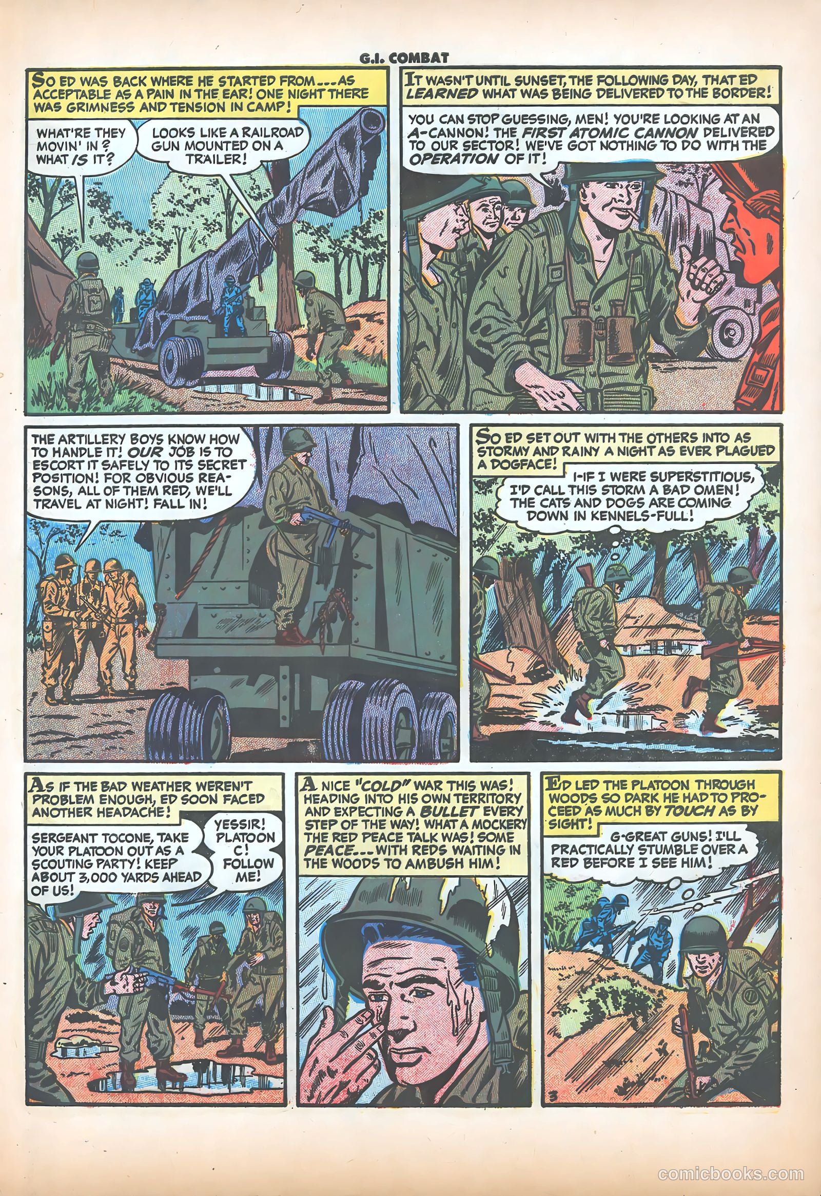 G.I. Combat #39 (1956) — page 29 of 36