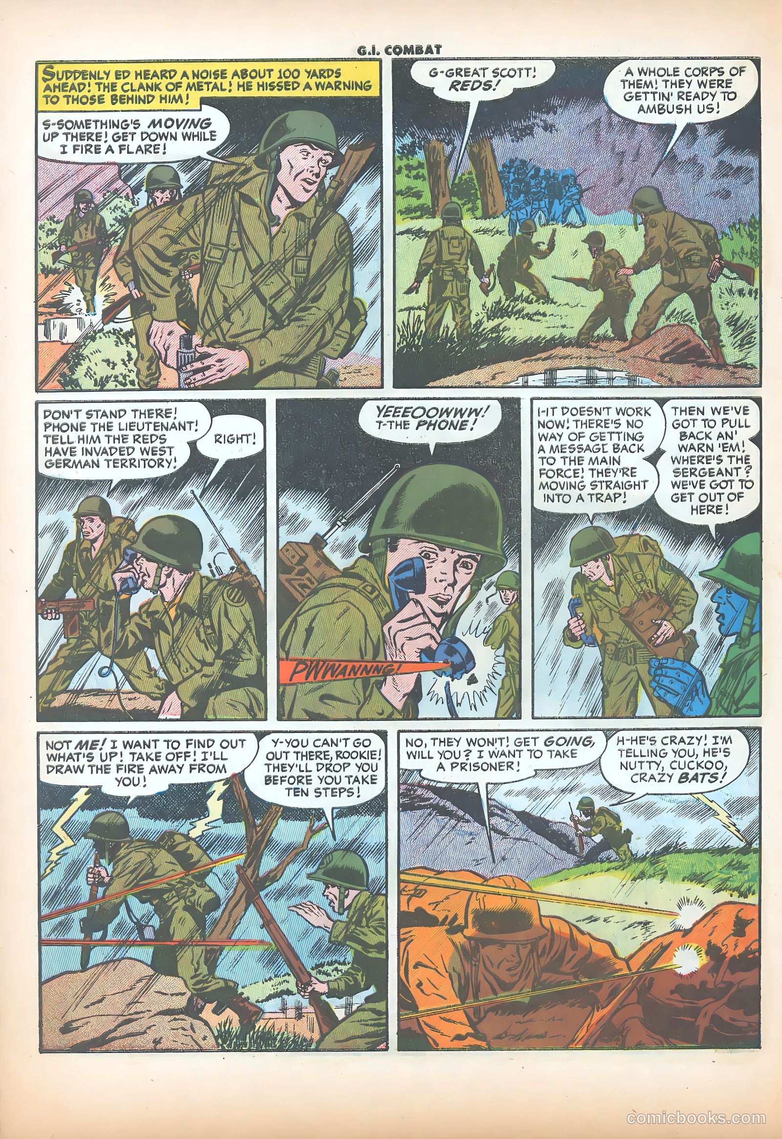 G.I. Combat #39 (1956) — page 30 of 36