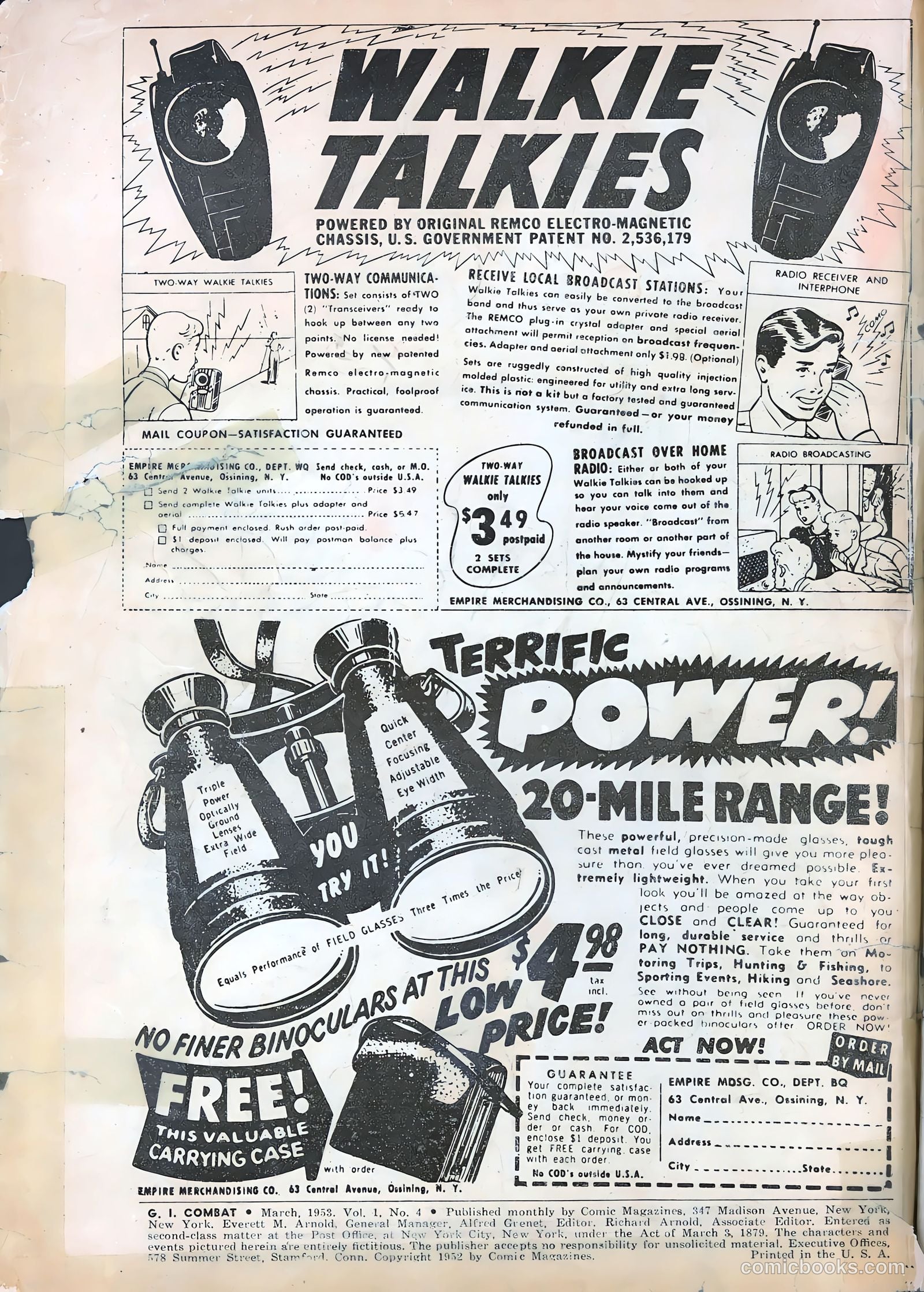 G.I. Combat #4 (1953) — page 2 of 36