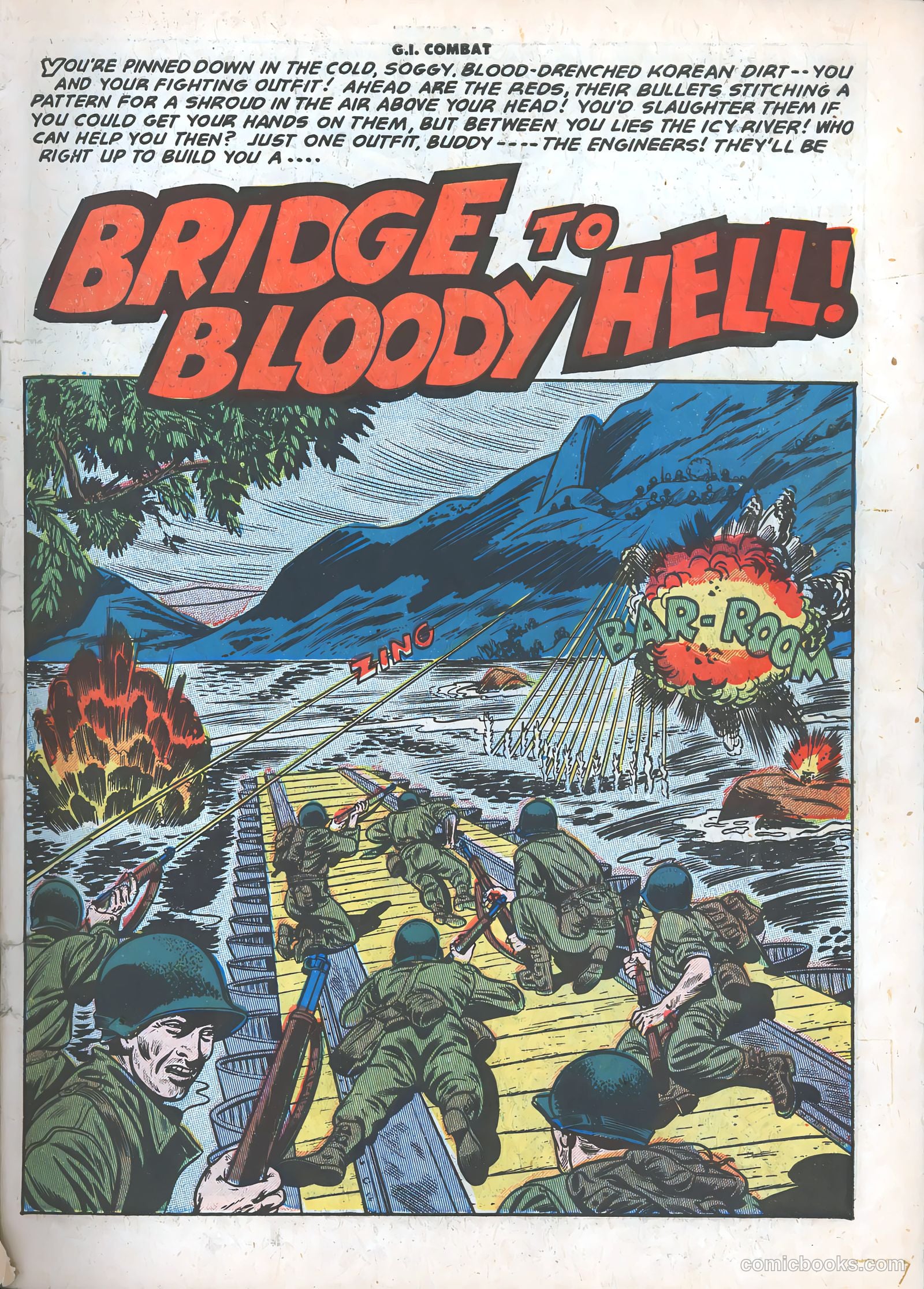G.I. Combat #4 (1953) — page 3 of 36
