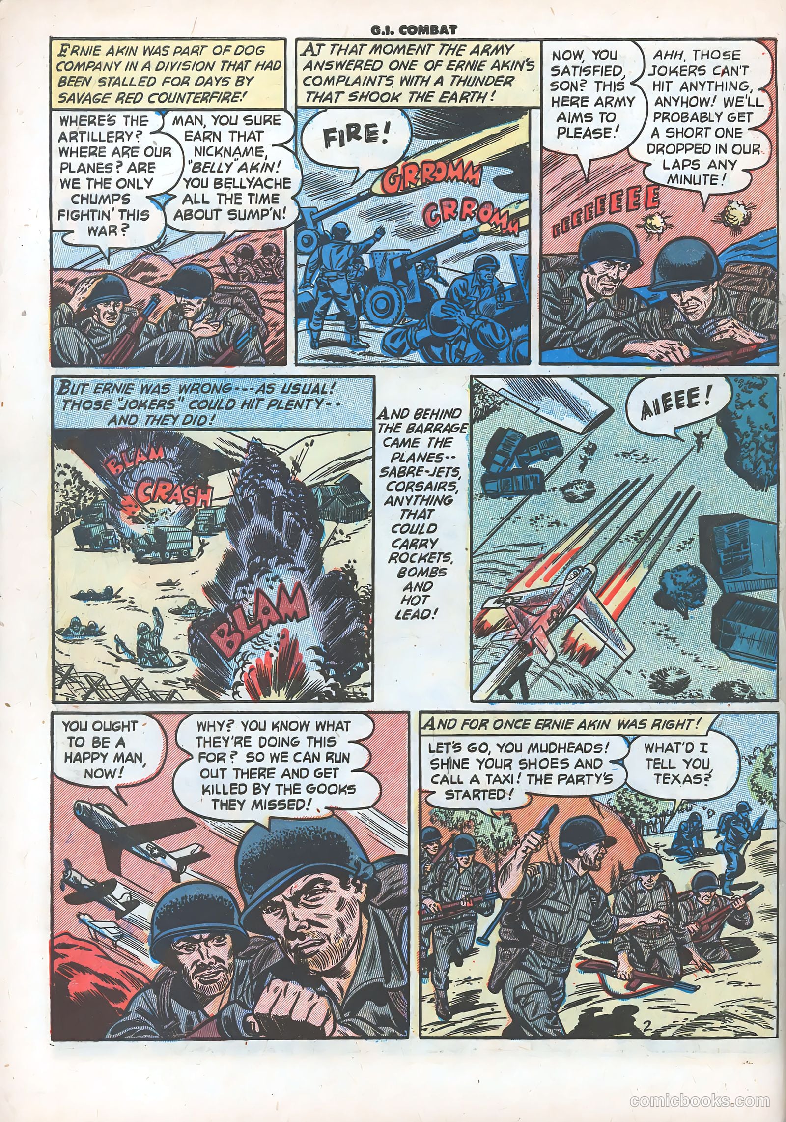 G.I. Combat #4 (1953) — page 4 of 36