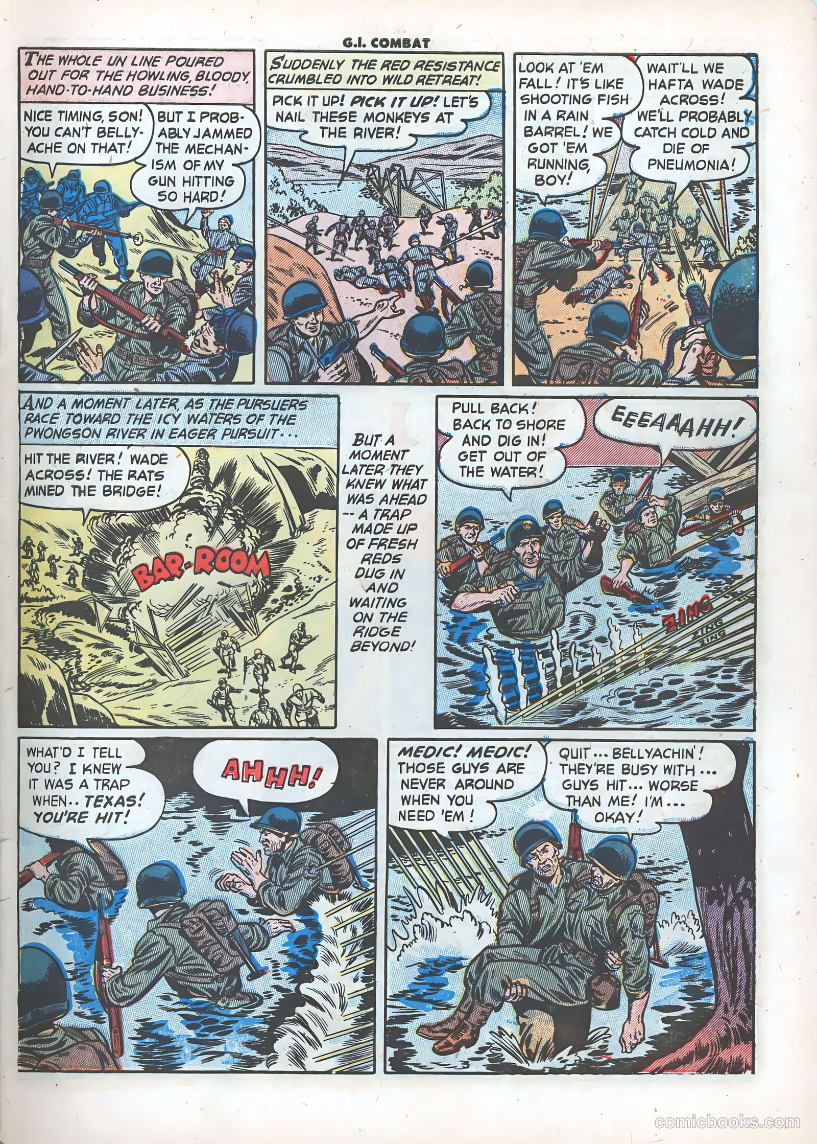 G.I. Combat #4 (1953) — page 5 of 36