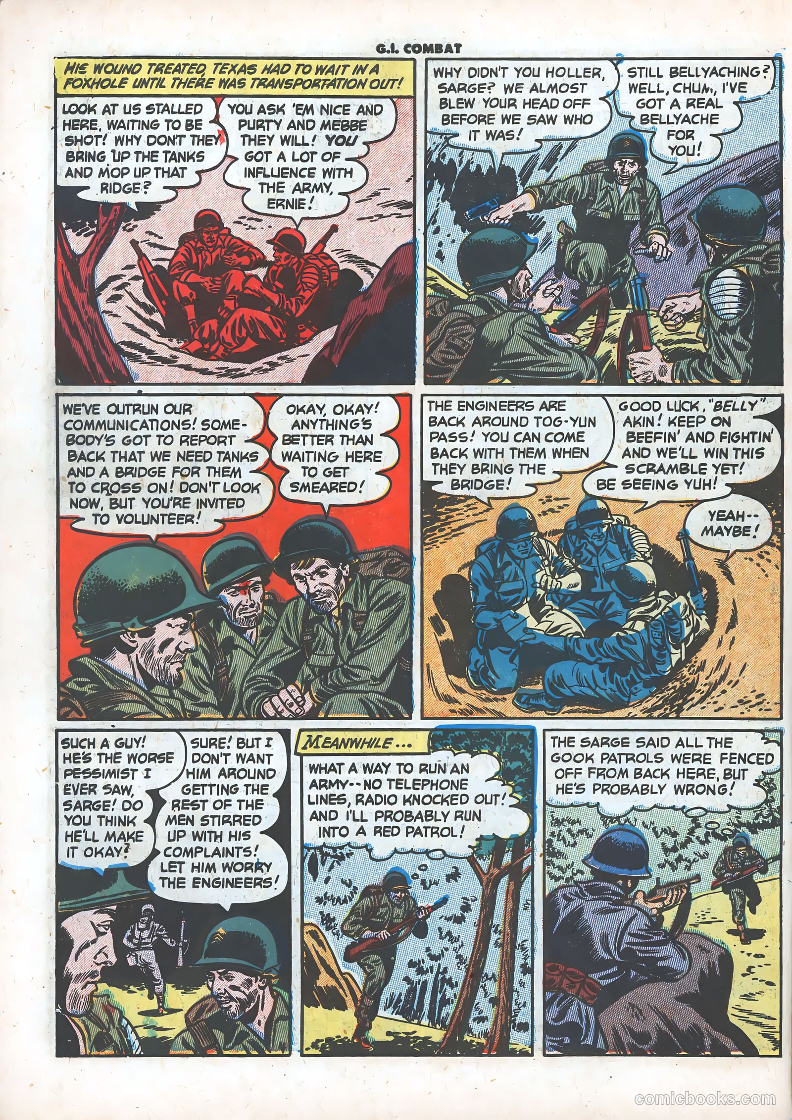 G.I. Combat #4 (1953) — page 6 of 36