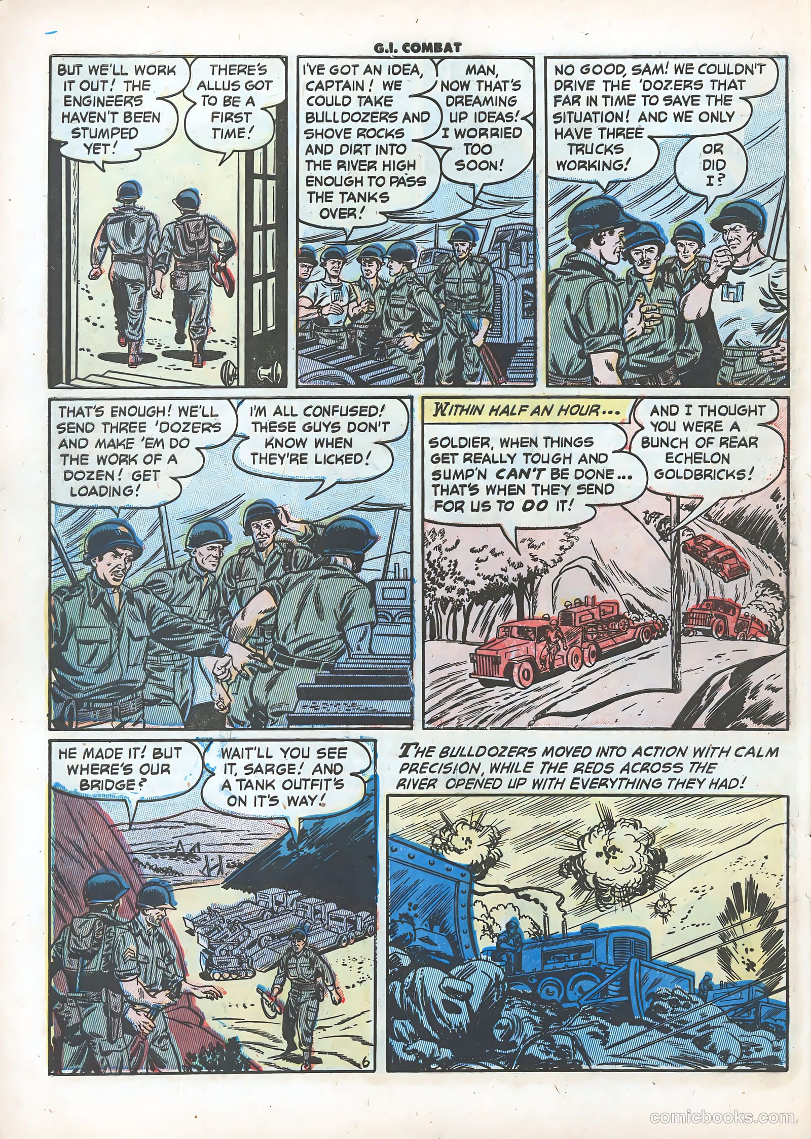 G.I. Combat #4 (1953) — page 8 of 36