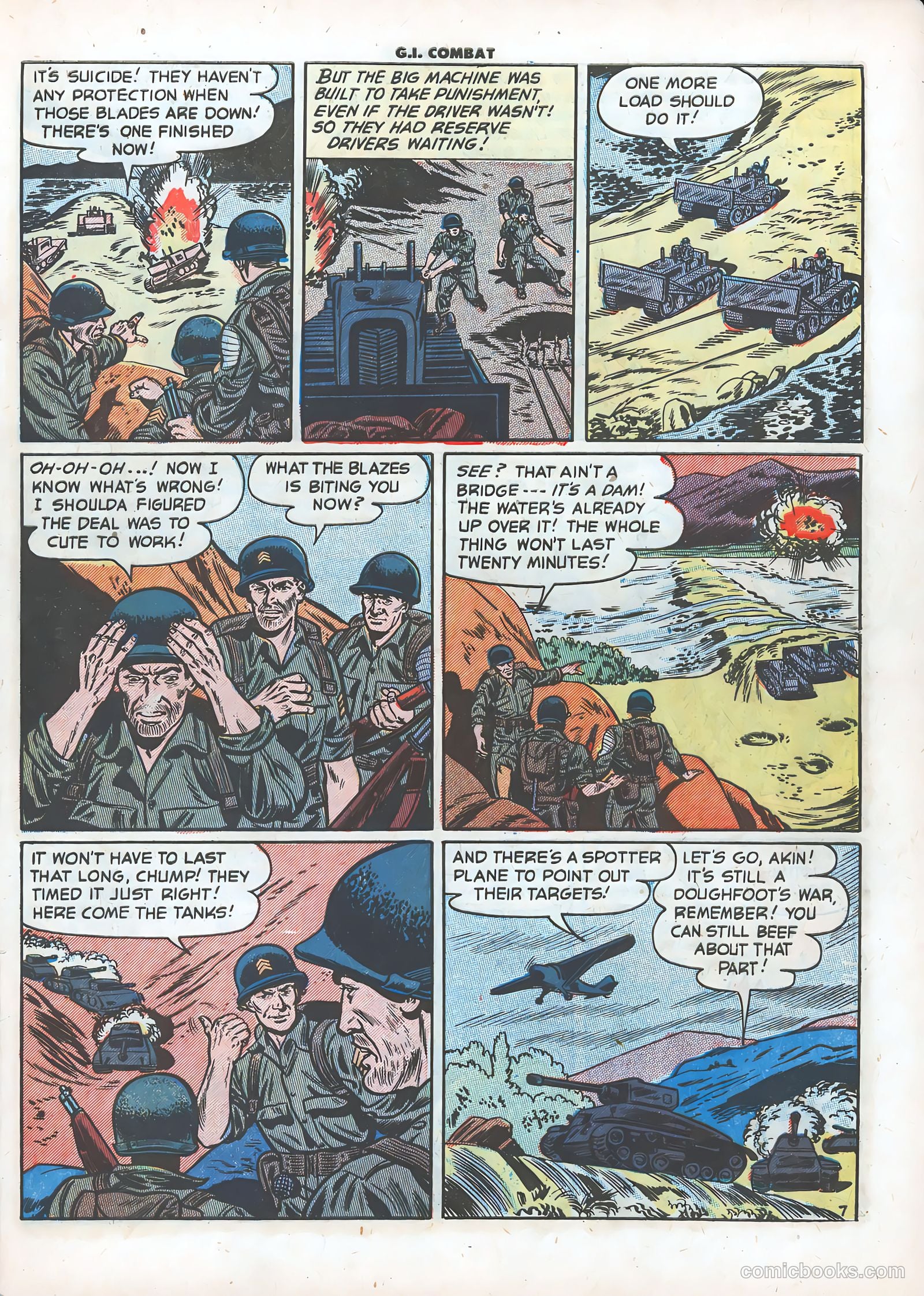 G.I. Combat #4 (1953) — page 9 of 36