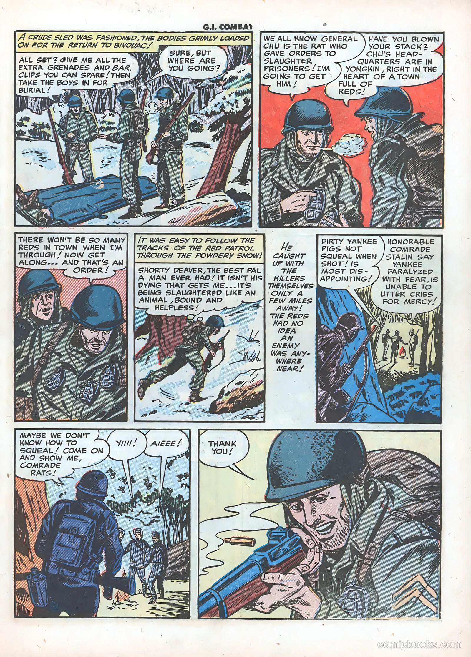G.I. Combat #4 (1953) — page 13 of 36